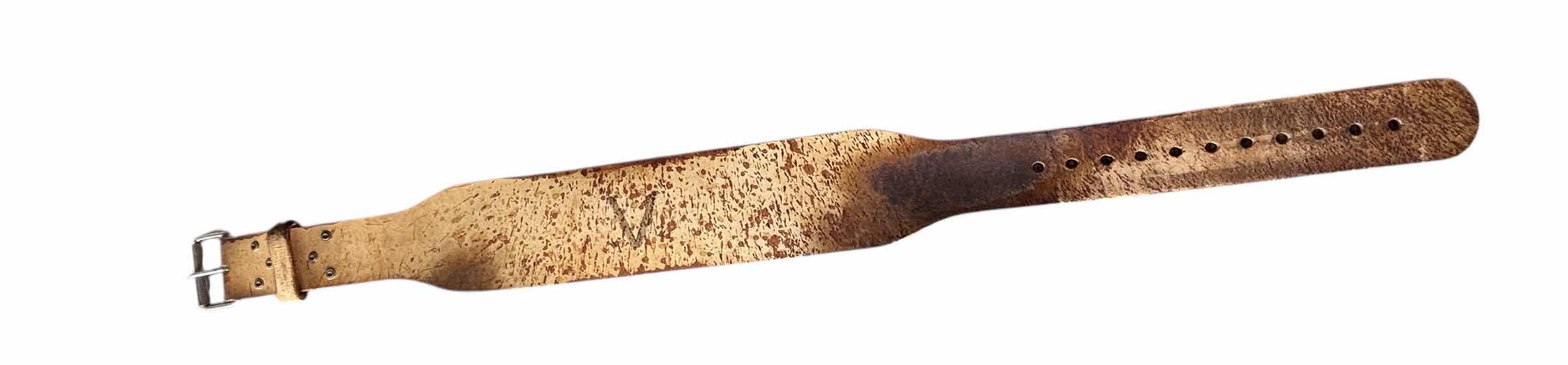 Photo 1 of LEATHER WEIGHT LIFTING BELT