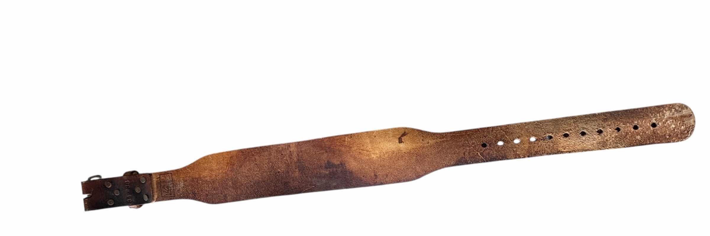 Photo 1 of LEATHER WEIGHT LIFTING BELT