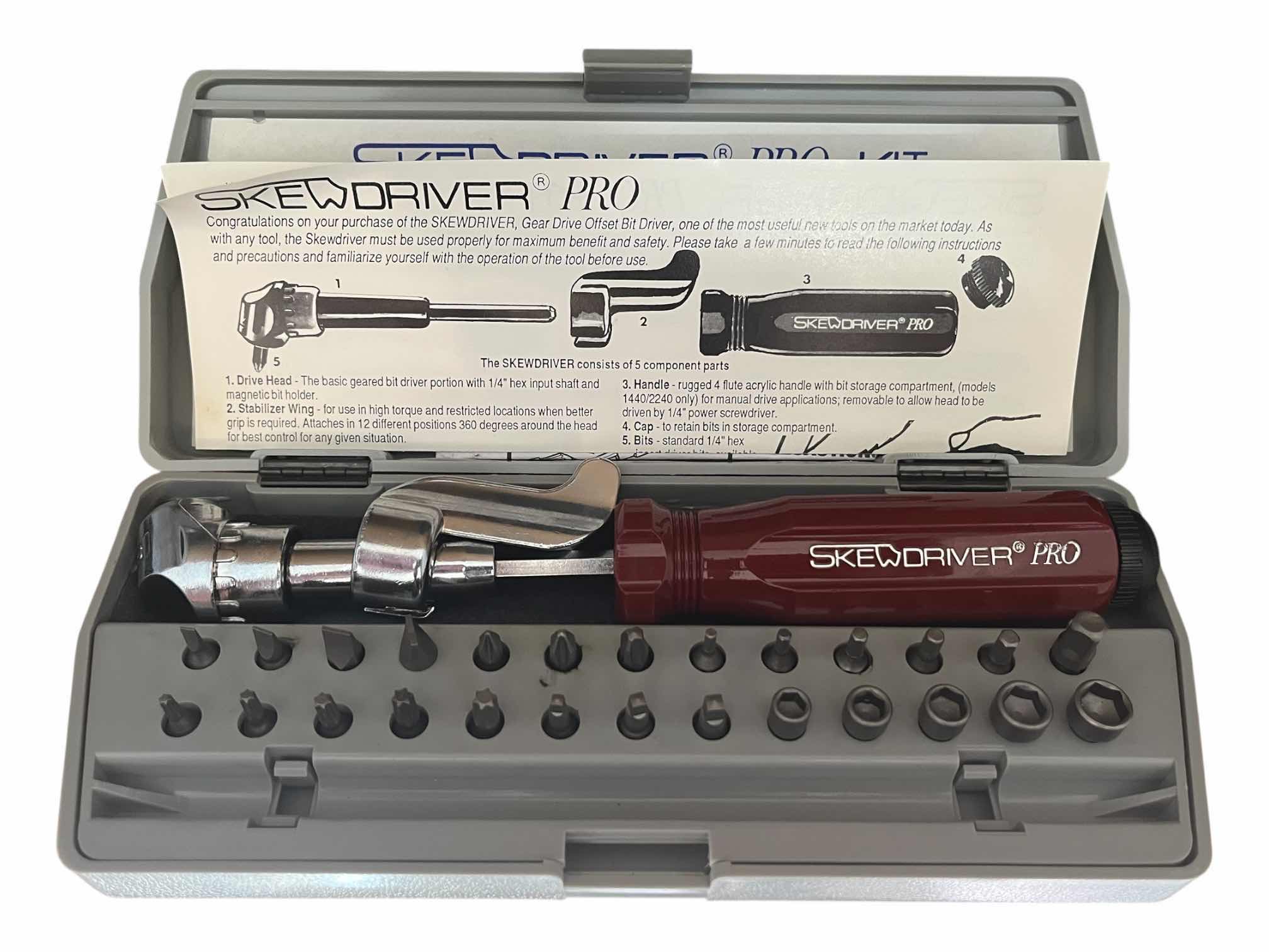 Photo 1 of REGAL GROUP SPEC TOOLS SCREWDRIVER MANUAL/POWER DRIVE PRO KIT