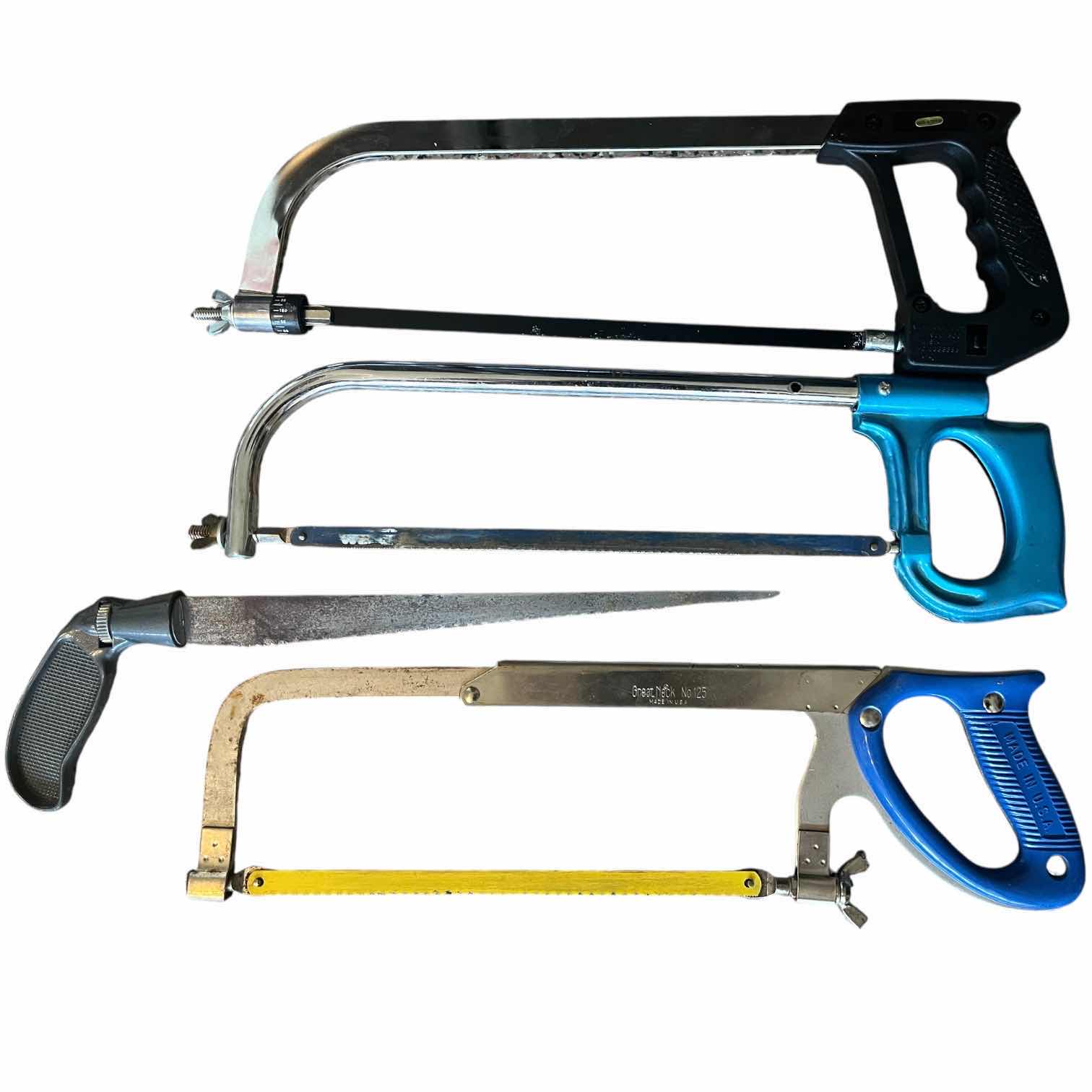 Photo 1 of HACKSAWS (3) & WOOD SAW