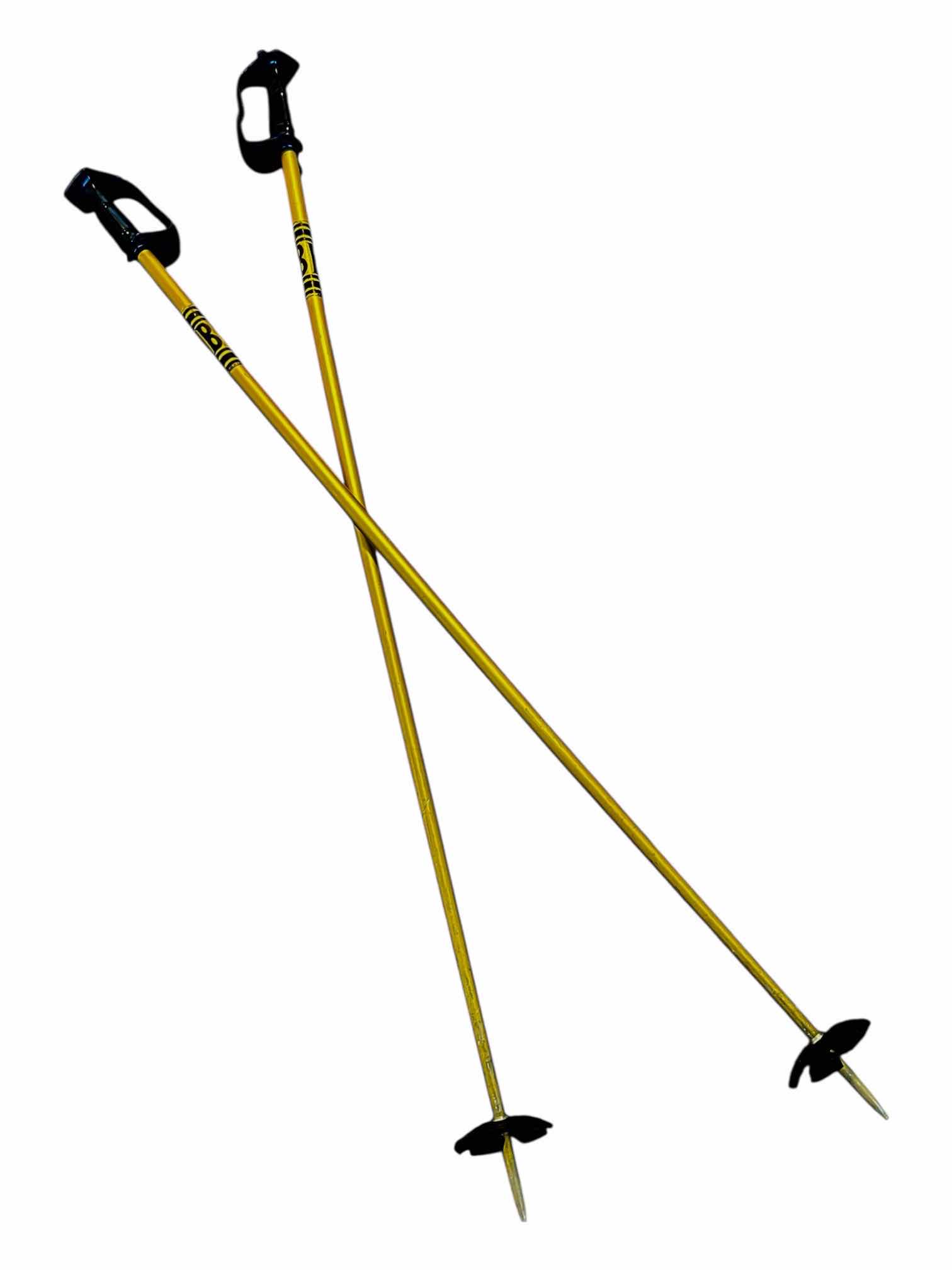 Photo 1 of BB 50” GOLD SKI POLES W HOT TUBE HANDLES