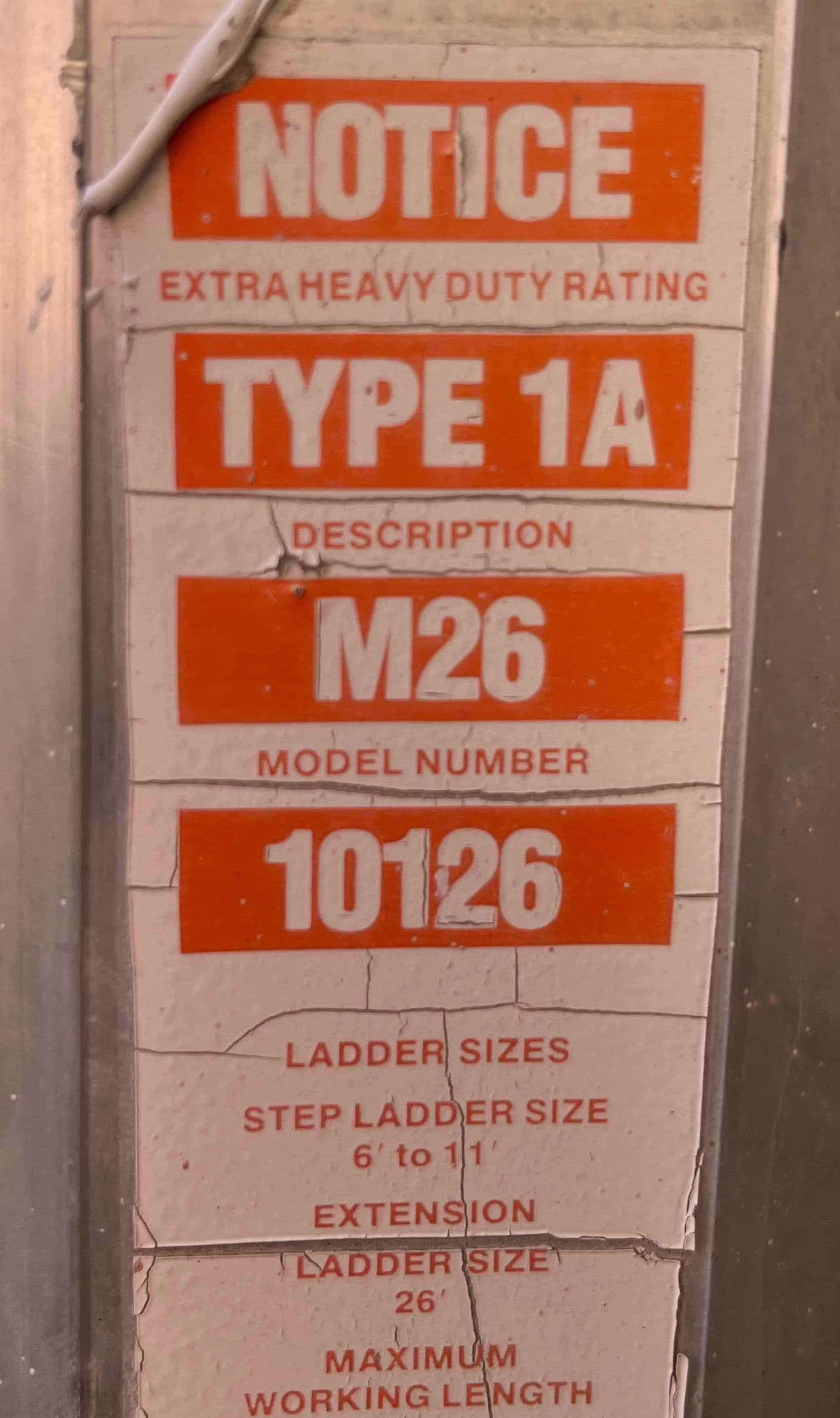 Photo 1 of LITTLE GIANT LADDER SYSTEM 6’-10’ FREESTANDING EXTENSION LADDER 10126