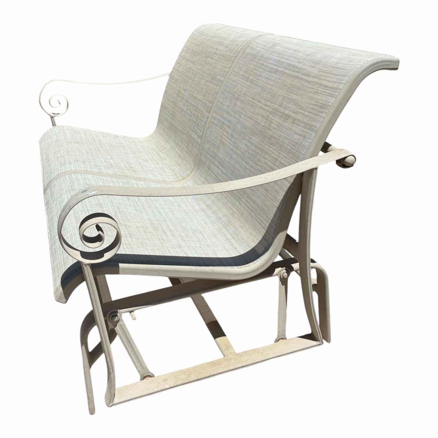 Photo 1 of TROPITONE MESH ROCKING PATIO BENCH 51“ X 28“ H32“