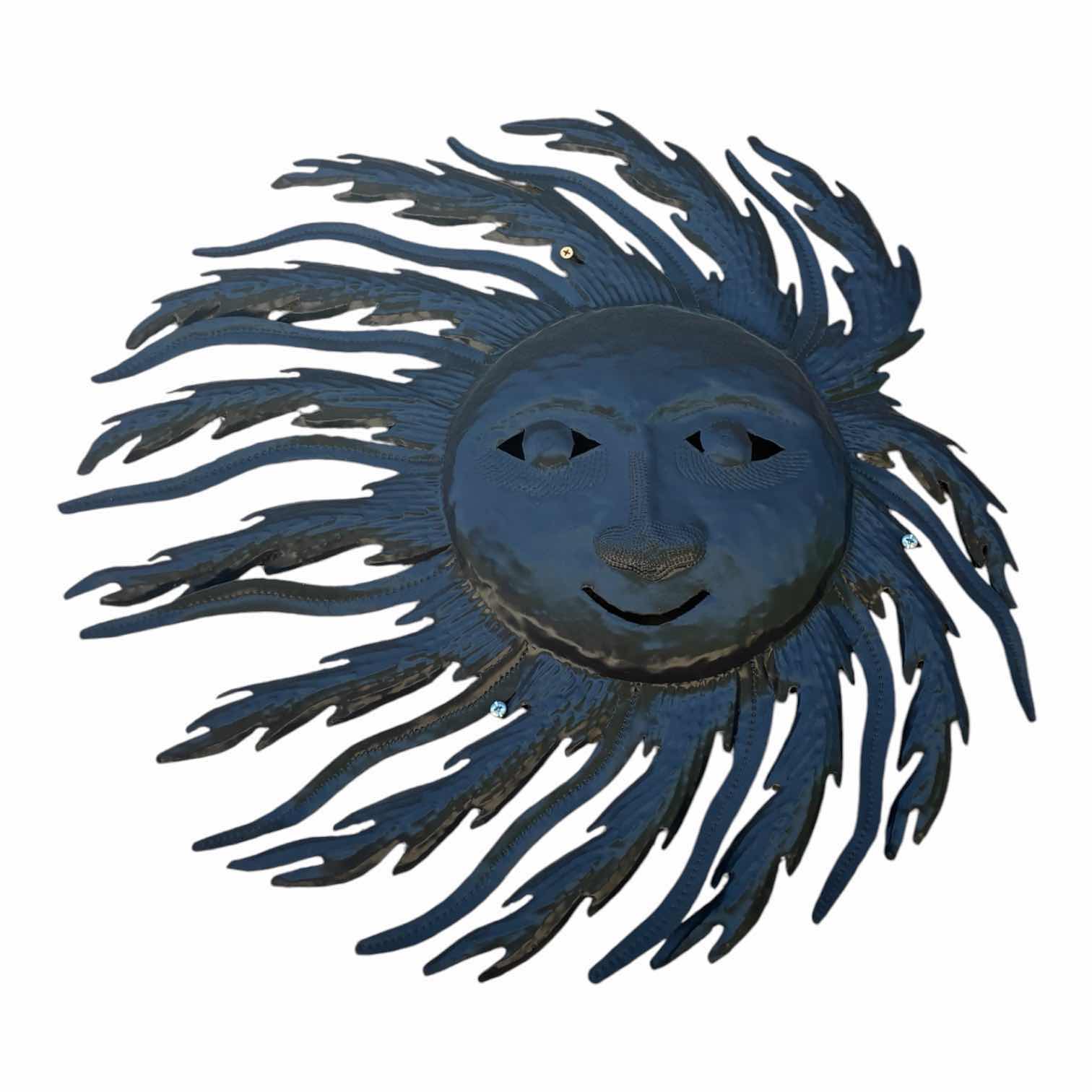 Photo 1 of OUTDOOR SUN WALL ART METAL SCULPTURE 22”