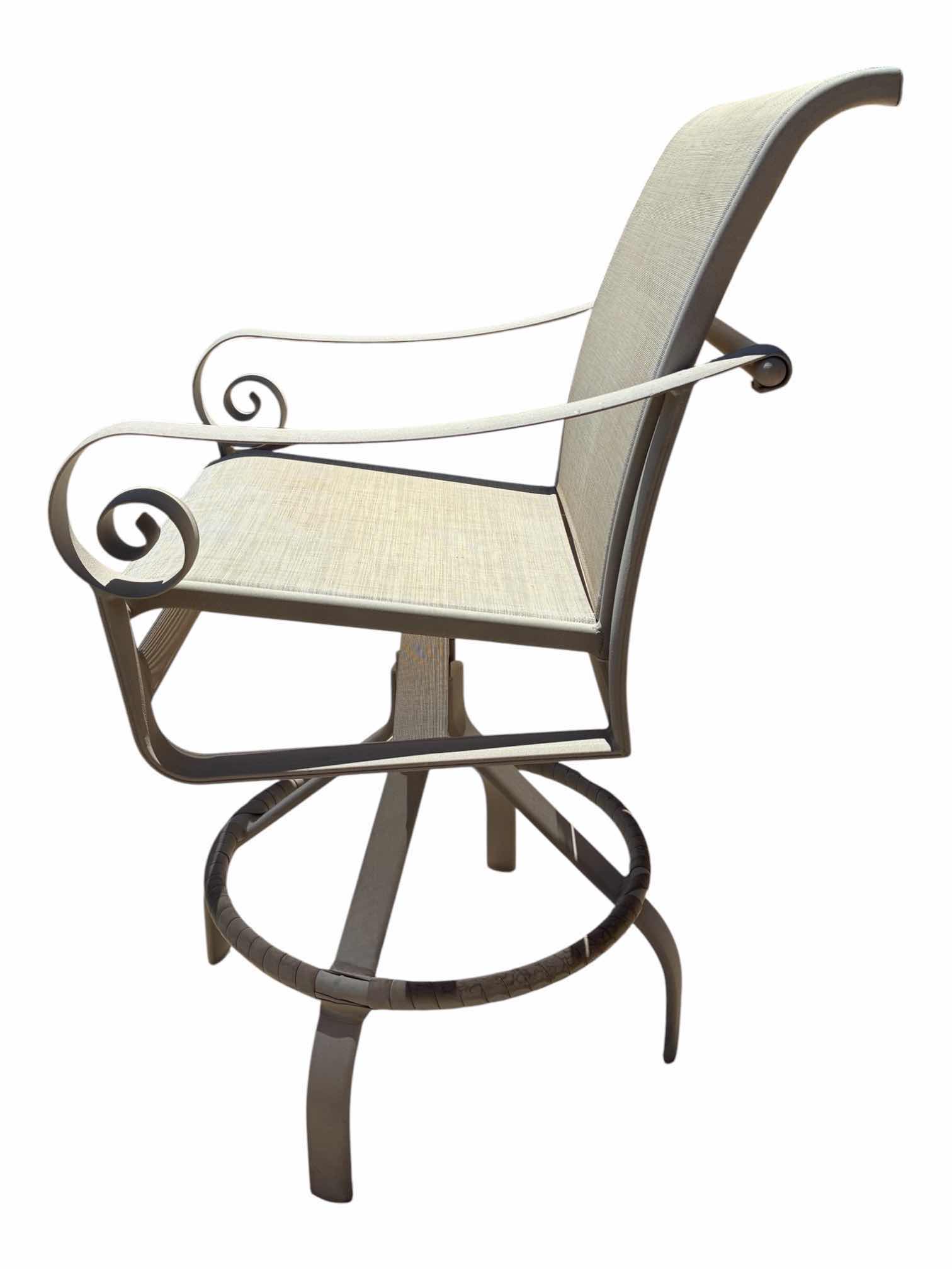 Photo 1 of TROPITONE MESH PATIO SWIVEL BARSTOOL 24“ X 25“ H45“