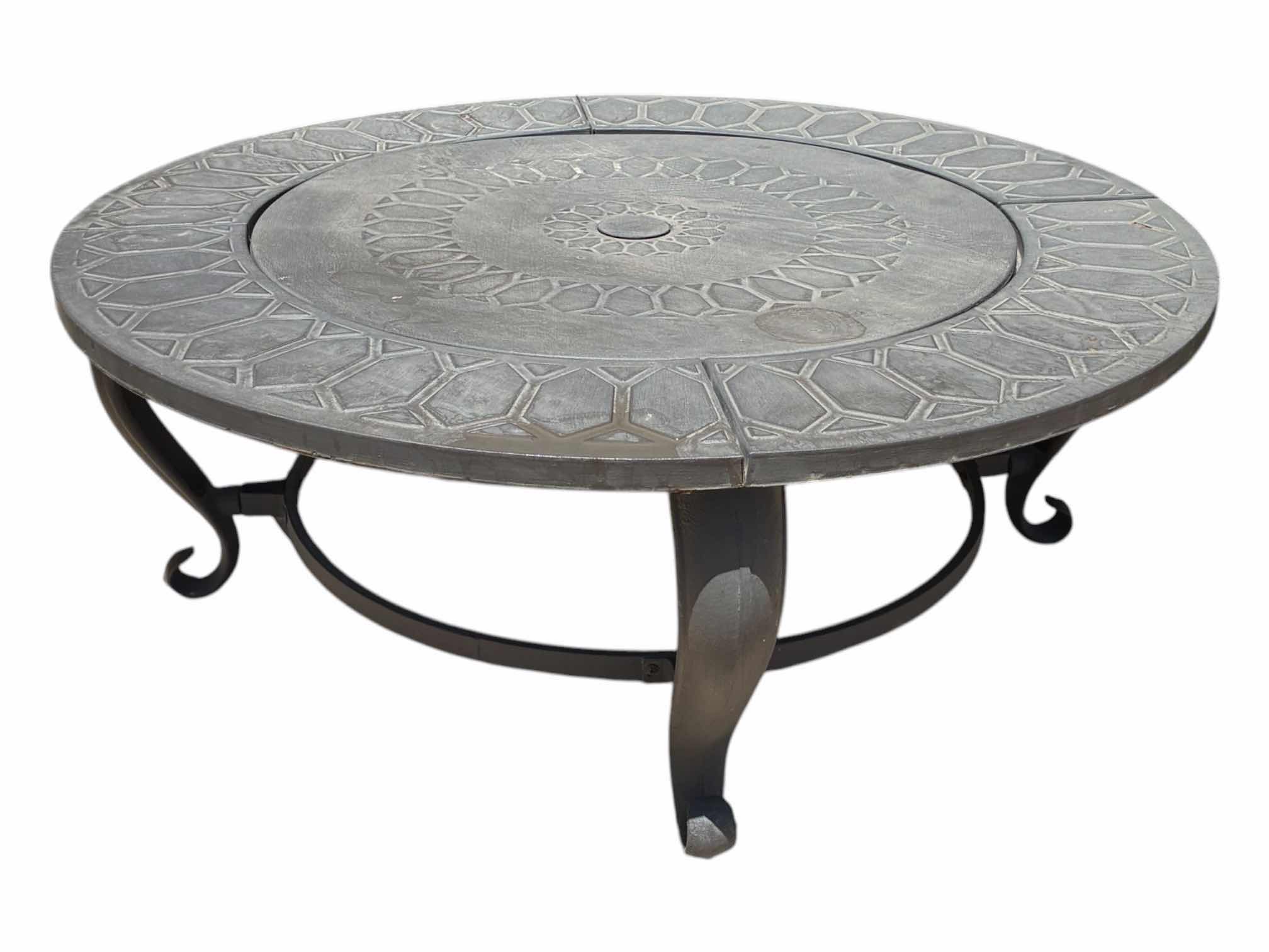 Photo 1 of DIECAST FIRE PIT W LID 35.5“ X 13“