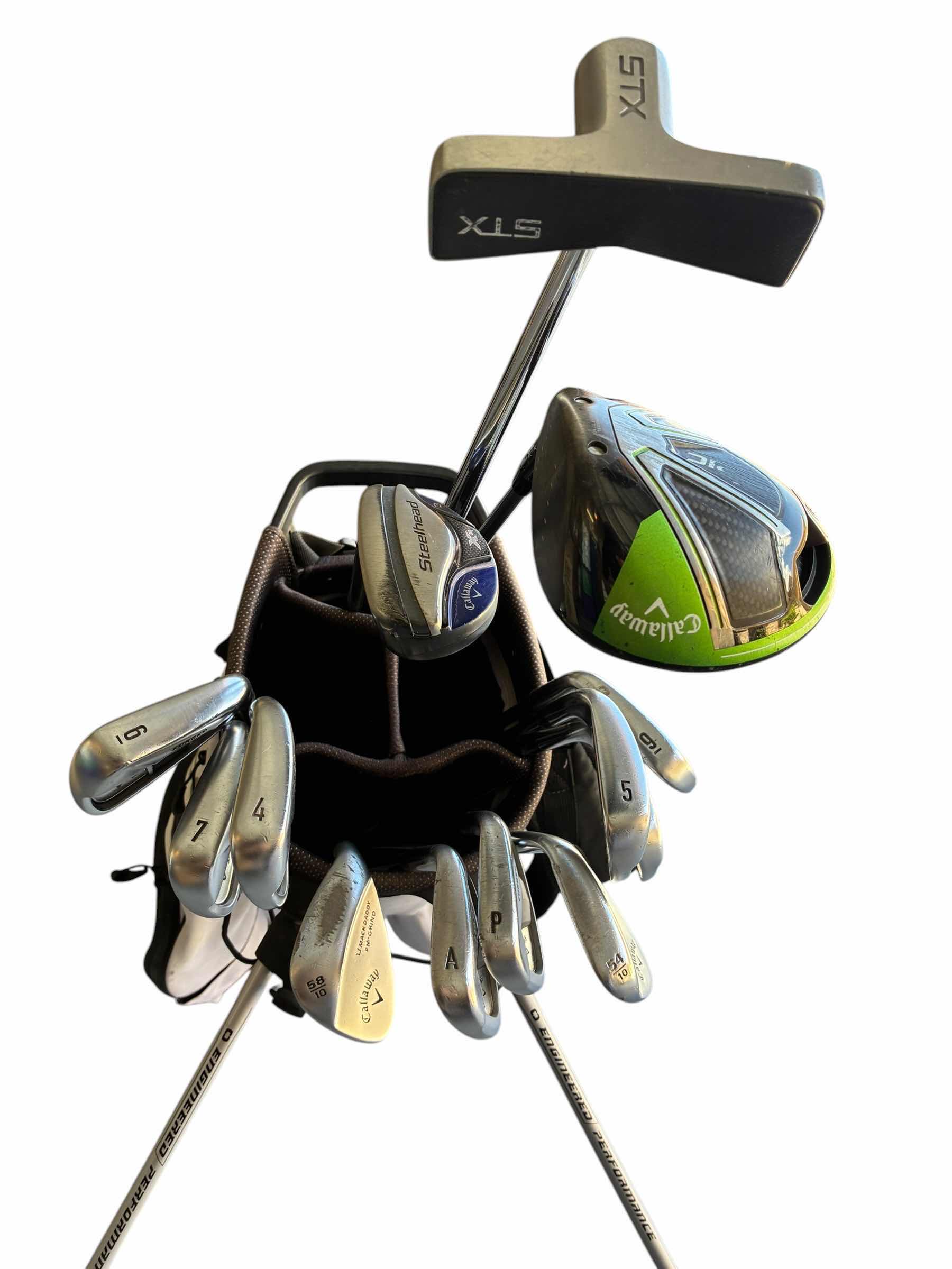 Photo 1 of CALLAWAY DRIVERS & CALLAWAY APEX GOLF CLUBS W OGIO GOLF BAG