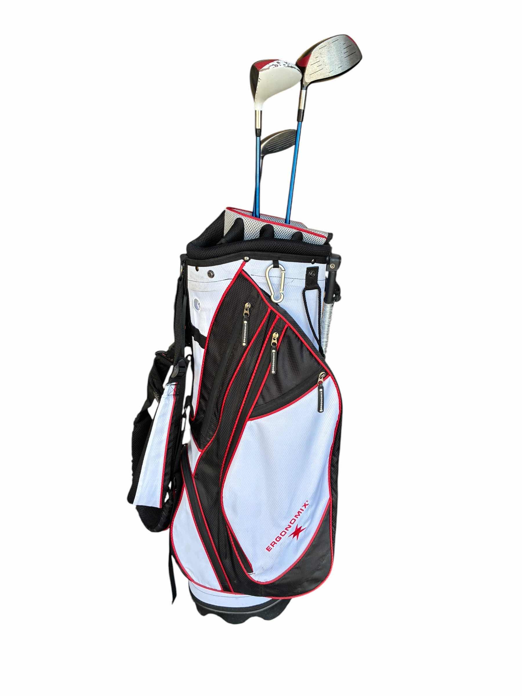 Photo 1 of WISHON GOLF DRIVERS & ERGONOMIX GOLF BAG