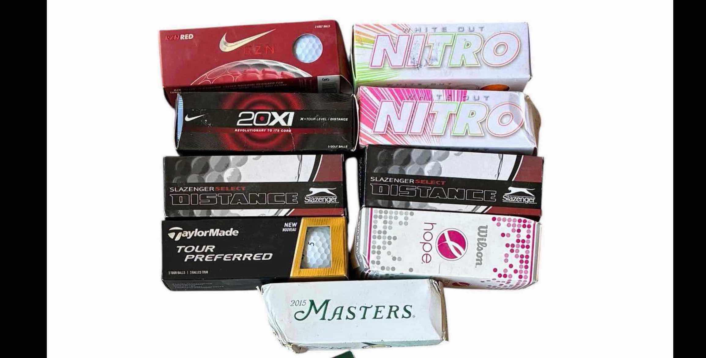 Photo 1 of GOLF BALLS SETS (9), MG DYNAGRIP LG LEFT CADET GLOVES (3) & CALLAWAY DRIVER ADJUSTER