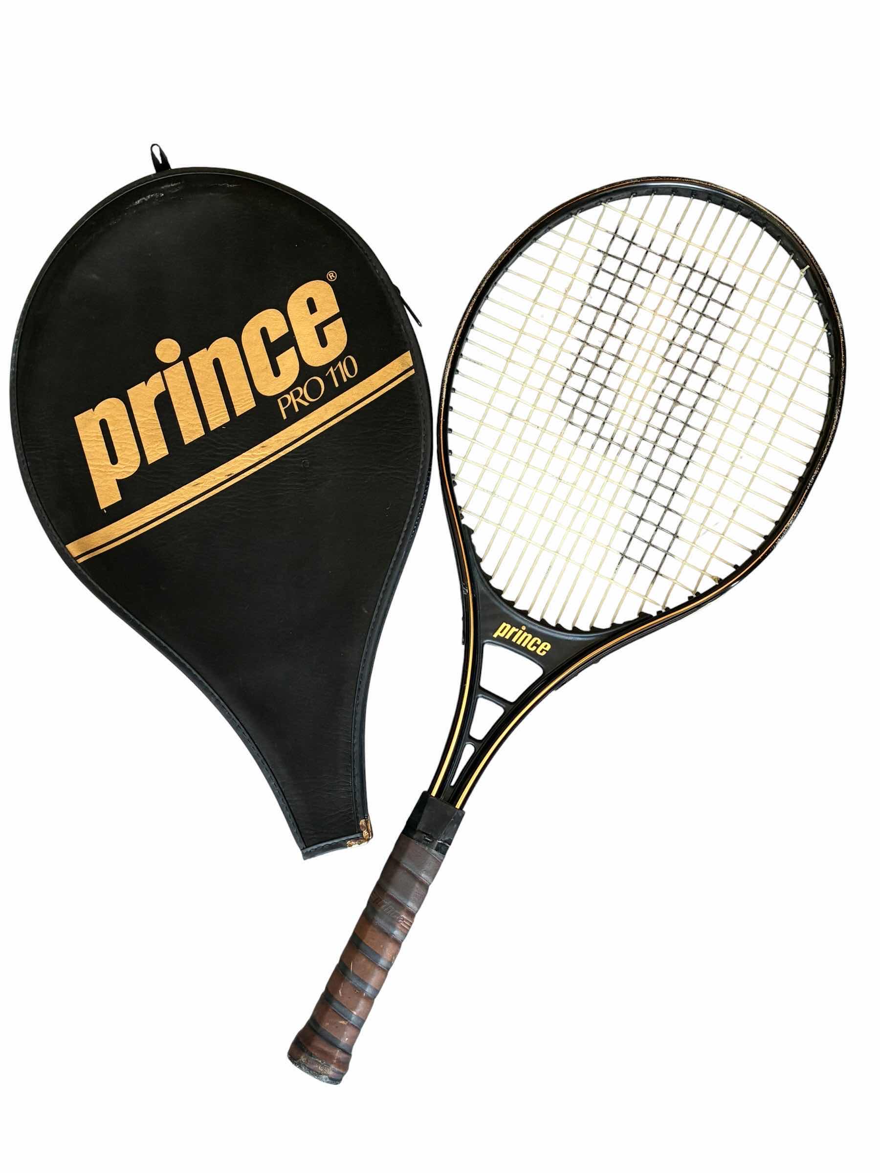 Photo 1 of PRINCE PRO 110 TENNIS RACKET W CASE