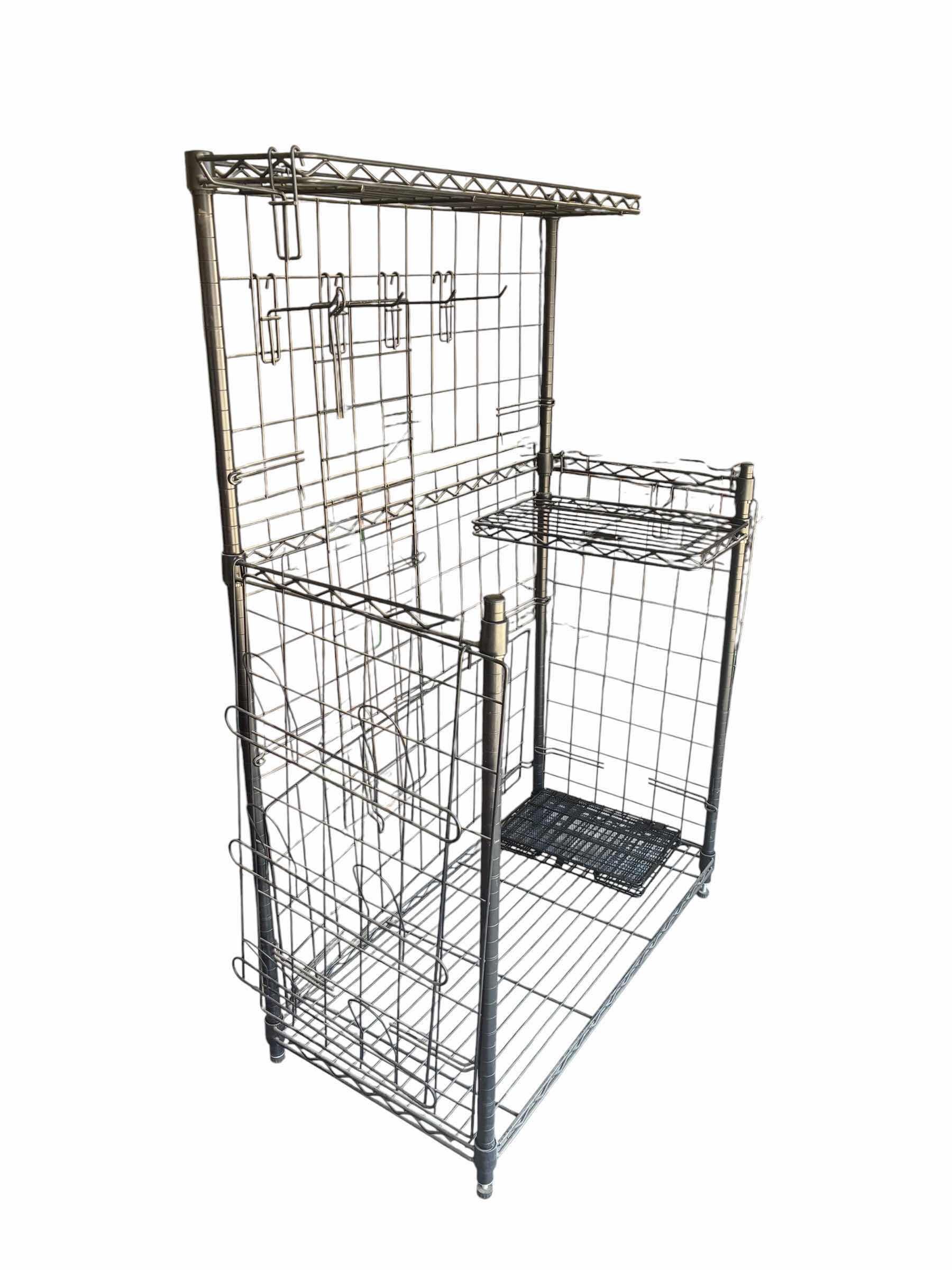 Photo 1 of SPORTS/UTILITY BLACK WIRE RACK 43“ X 18“ H55“