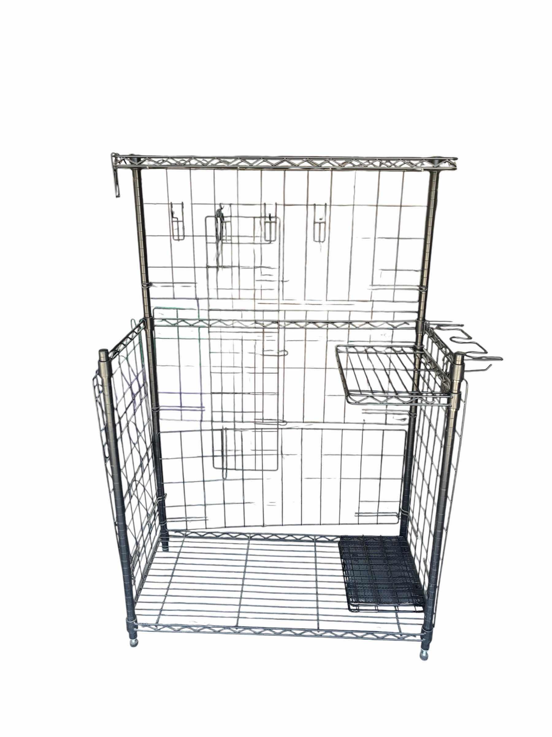 Photo 1 of SPORTS/UTILITY BLACK WIRE RACK 43“ X 18“ H55“