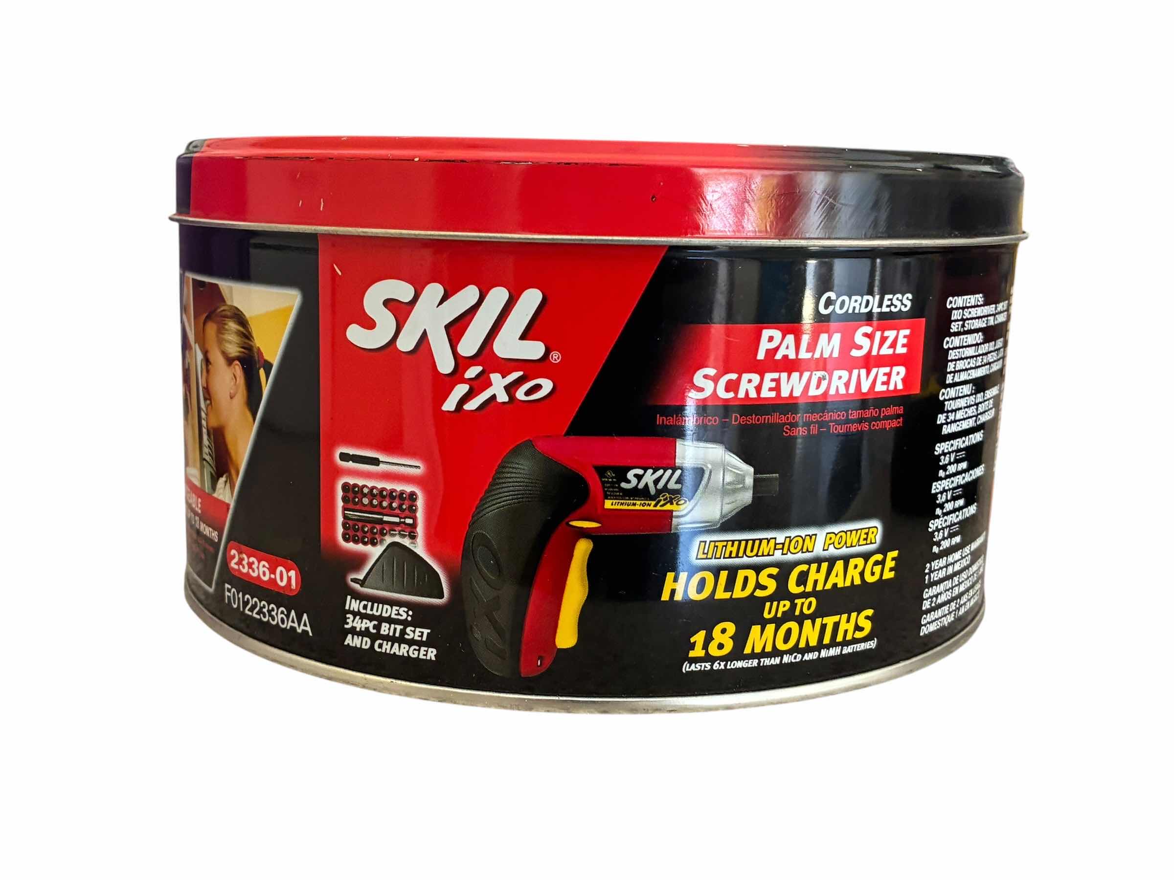 Photo 1 of SKIL IXO CORDLESS PUMP SIZE SCREW SCREWDRIVER
