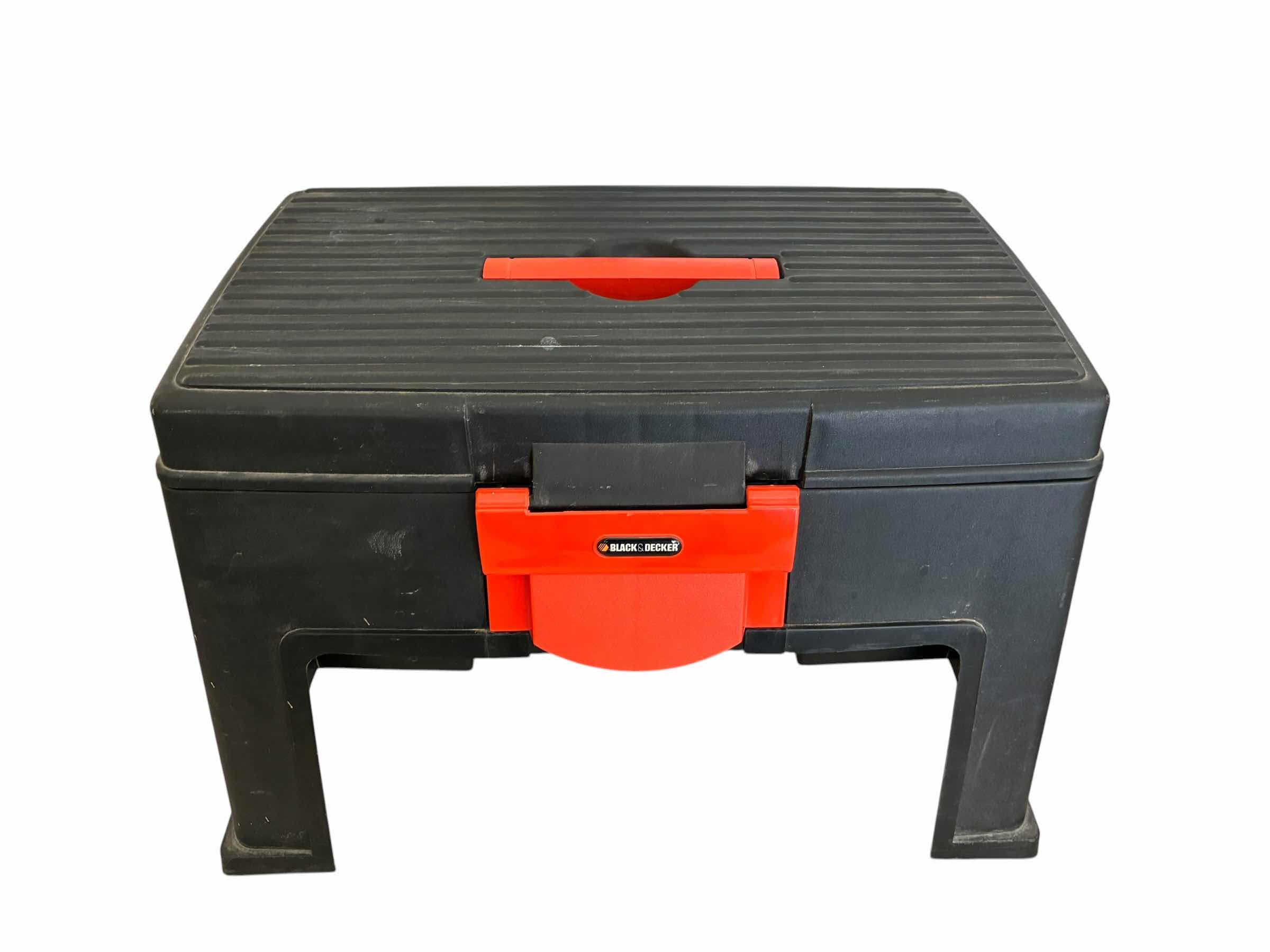 Photo 1 of BLACK & DECKER TOOLBOX BENCH 20” X 12” H13”