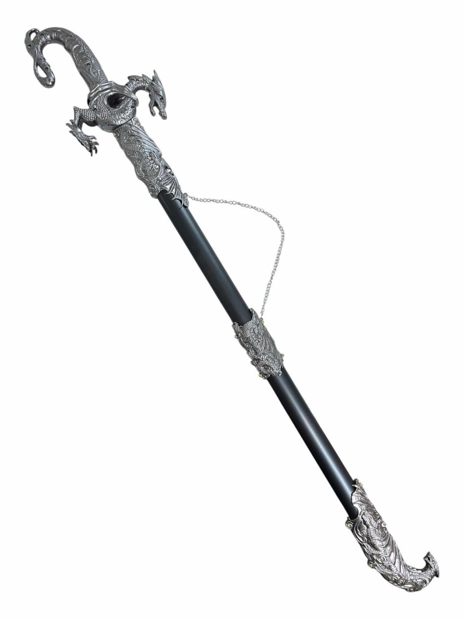 Photo 1 of NIB FANTASY EDGE DRAGON SWORD W SHEATH 36”