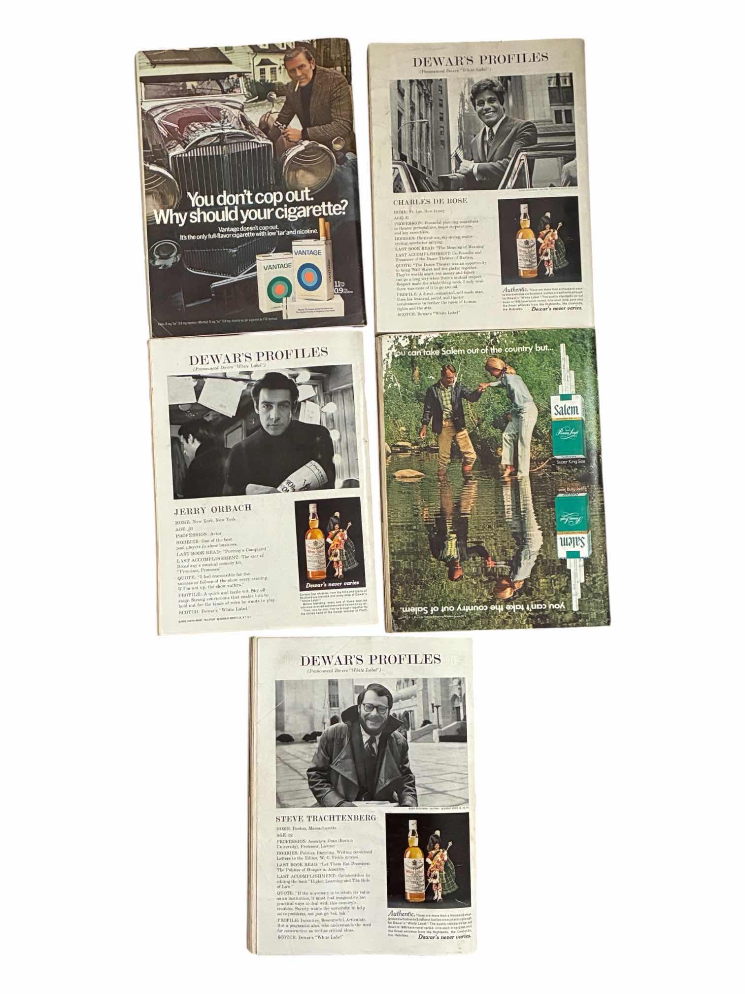 Photo 1 of VINTAGE PLAYBOY MAGAZINES (5)