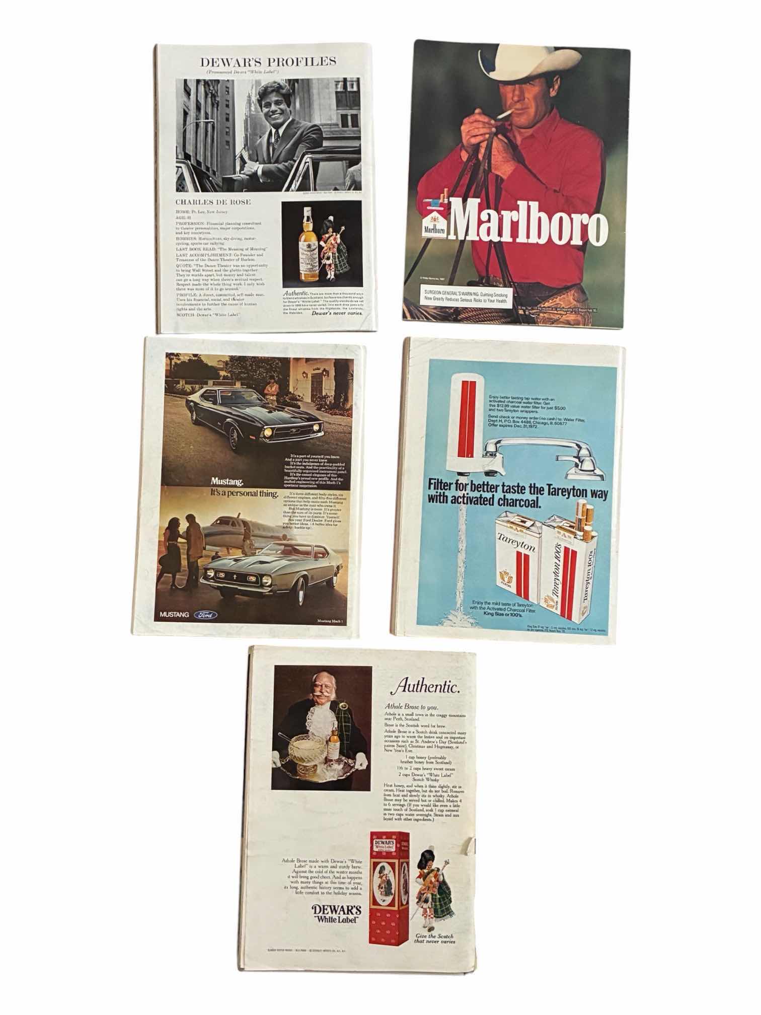 Photo 1 of VINTAGE PLAYBOY MAGAZINES (5)