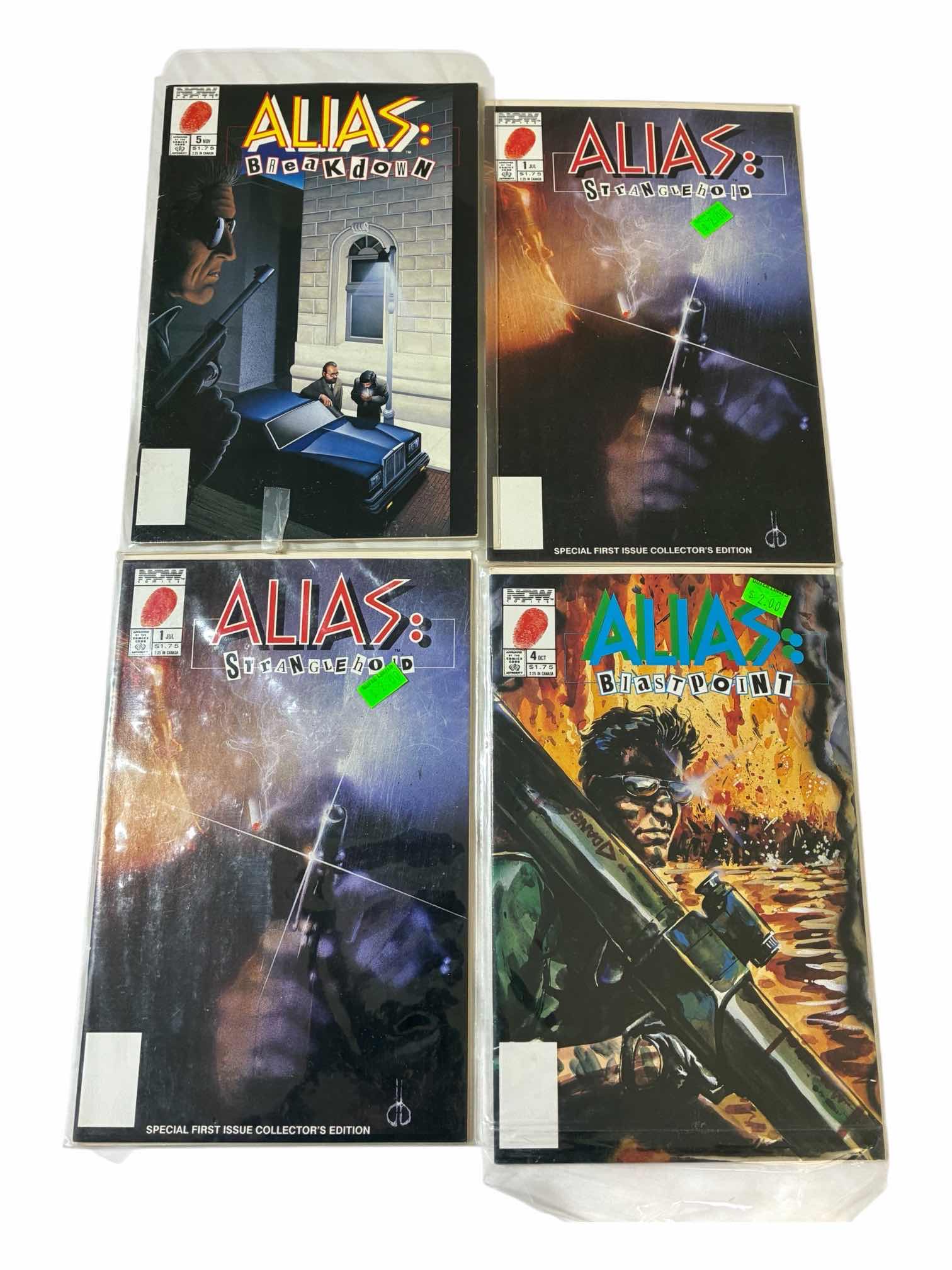 Photo 1 of NOW COMICS ATLAS COMIC BOOKS (4)