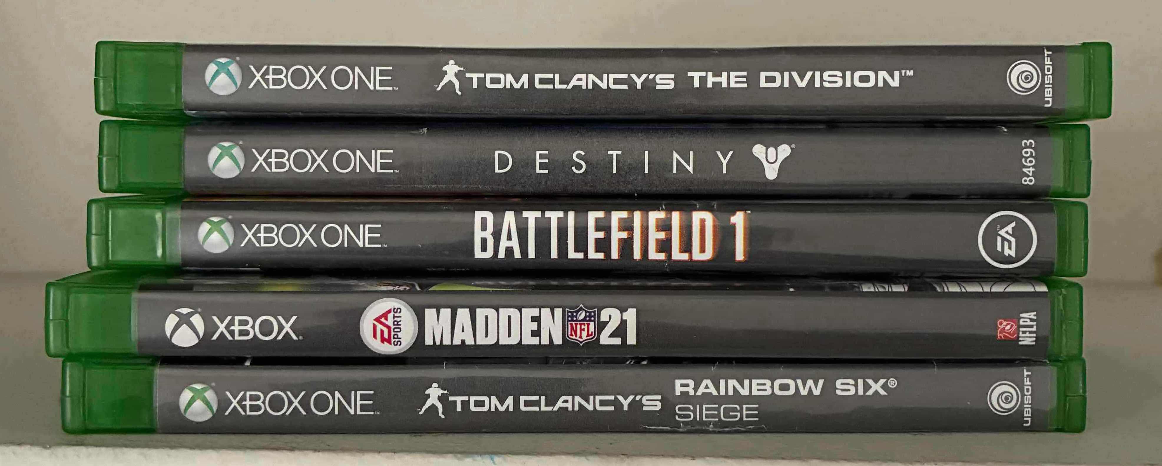 Photo 1 of XBOX ONE VIDEO GAMES (5)