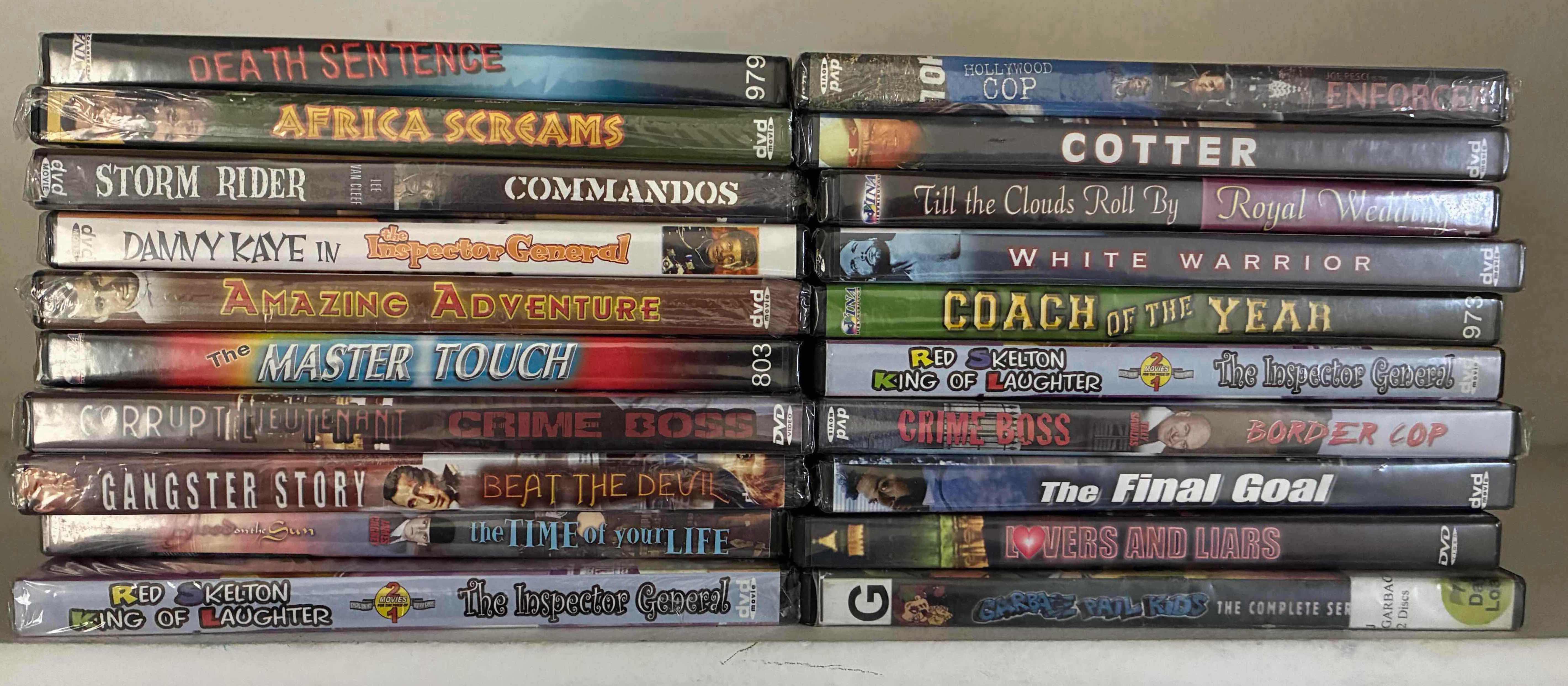 Photo 1 of CLASSIC DVD MOVIES (20)