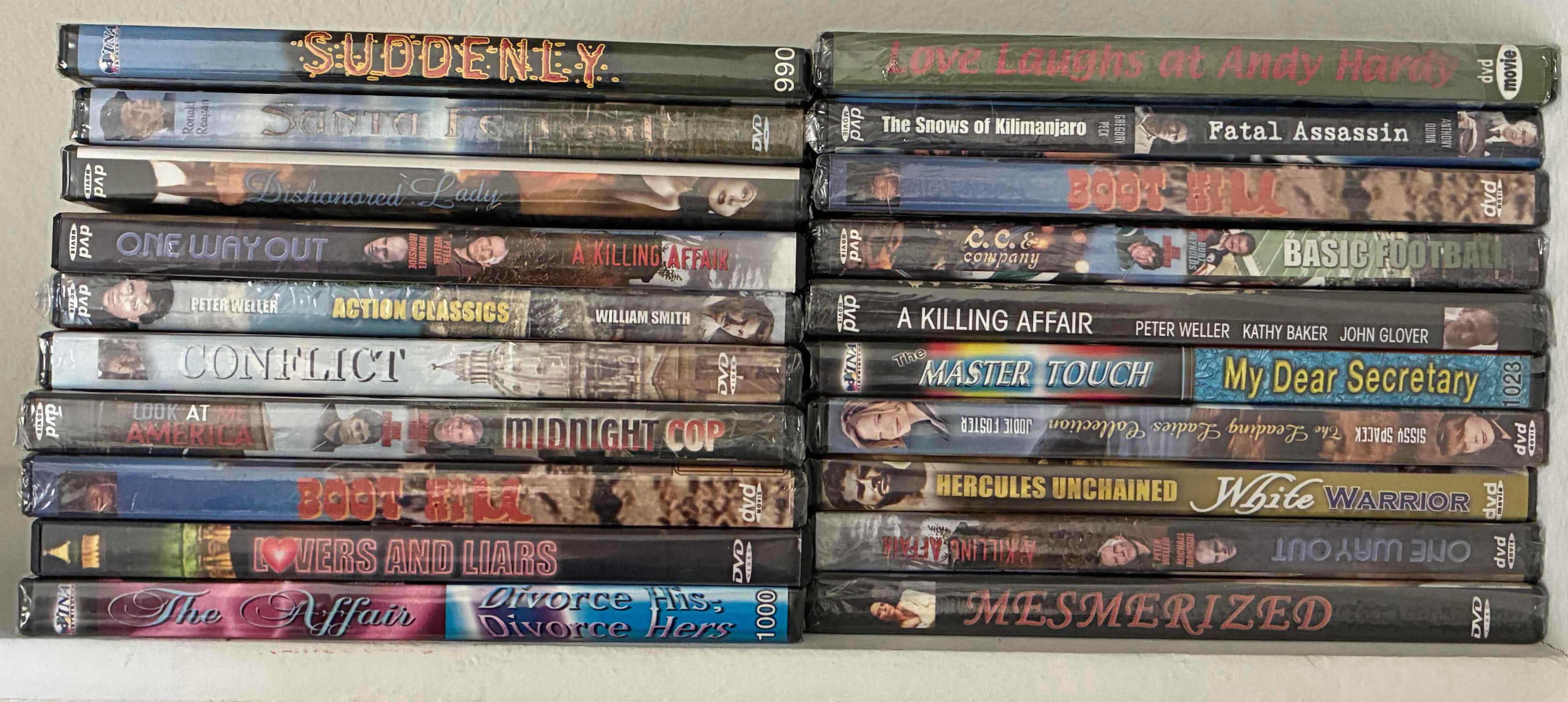 Photo 1 of CLASSIC DVD MOVIES (20)