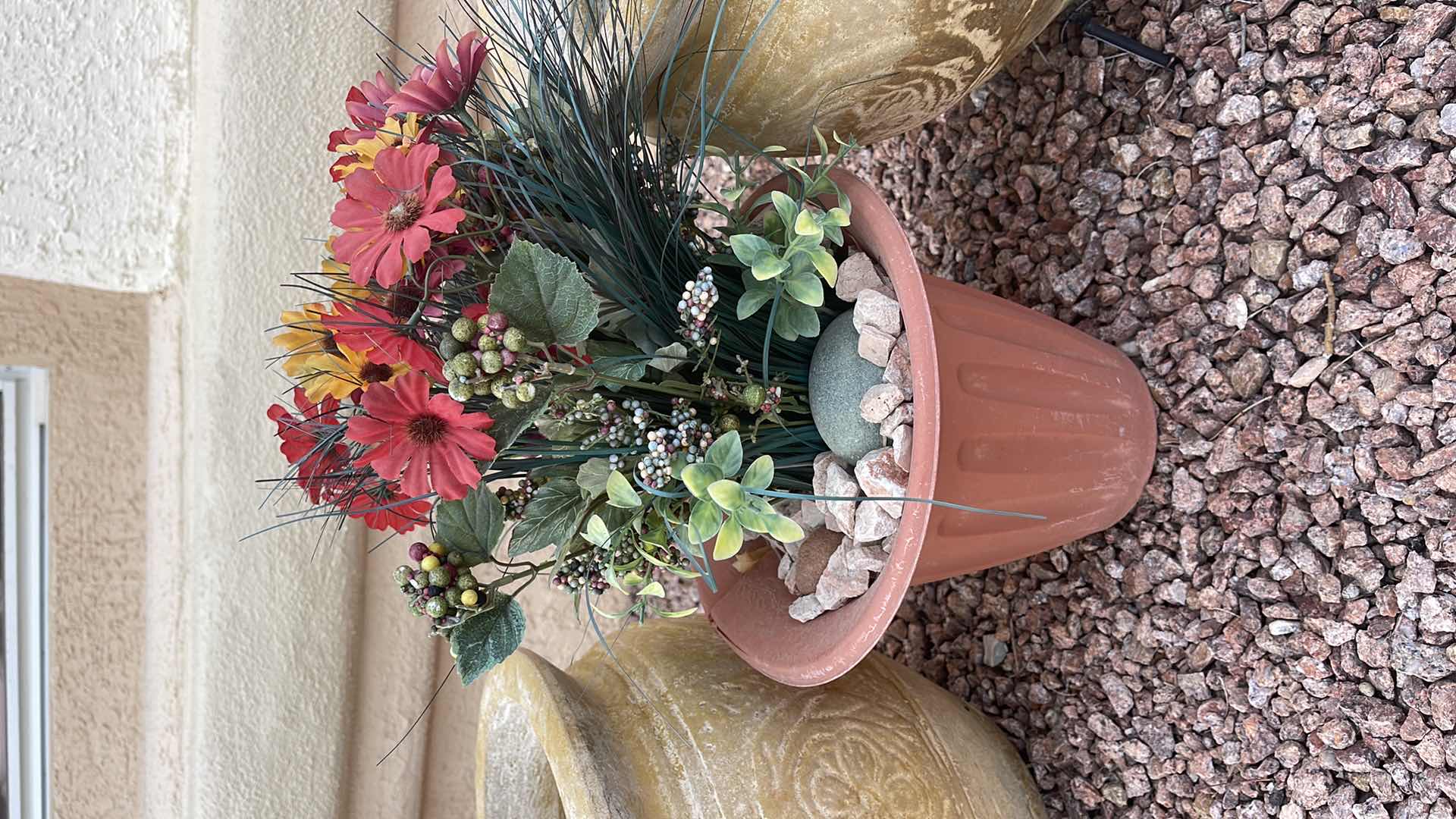 Photo 1 of 3 PC OUTDOOR PLANTER SET H15”