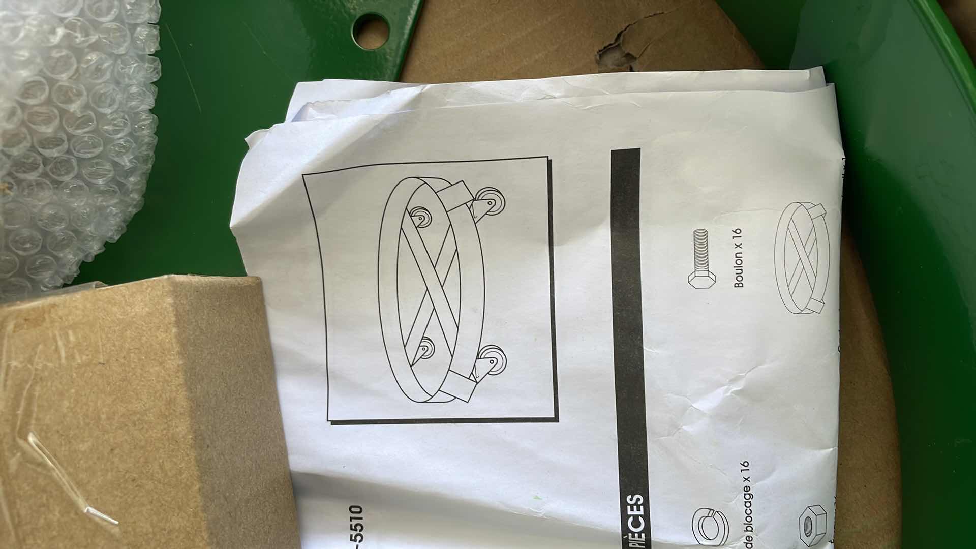 Photo 1 of WASTE CAN DRUM DOLLY