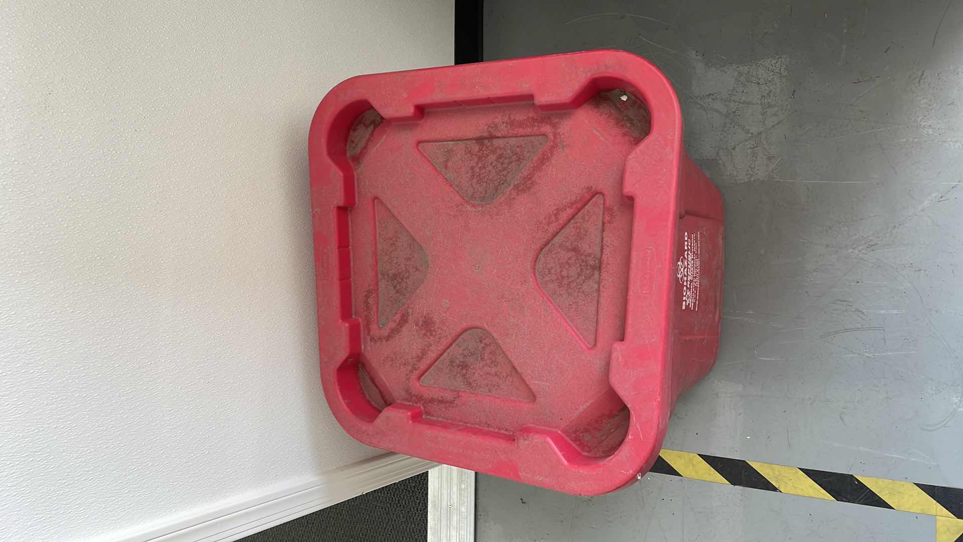 Photo 1 of BIOHAZARD MEDICAL WASTE CAN 22”x 24” x H23”