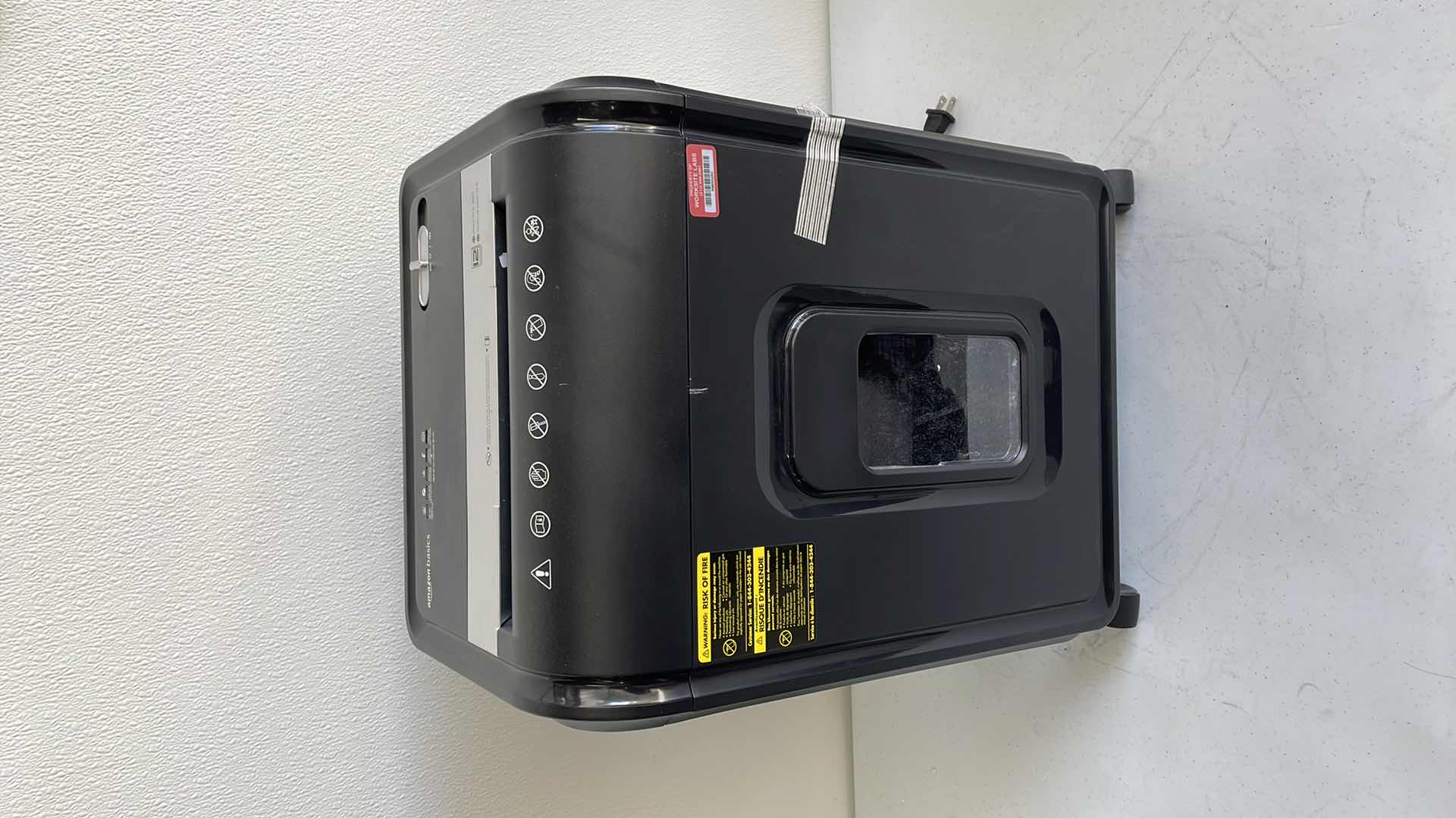 Photo 1 of AMAZON PAPER SHREDDER 13”x 10”x H21”