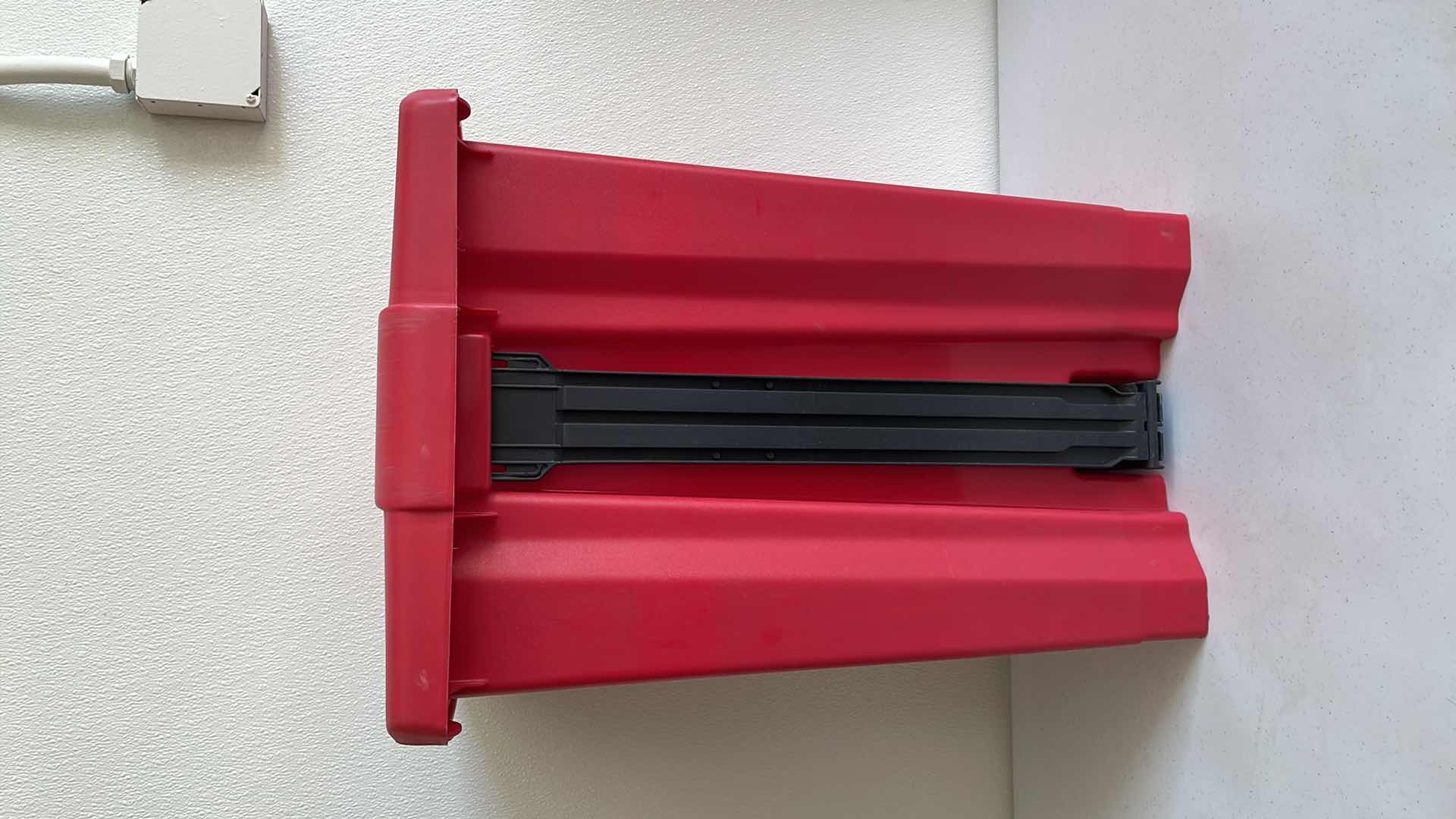 Photo 1 of RUBBERMAID BIOHAZARD CONTAINER 
14”x 12” x H22”