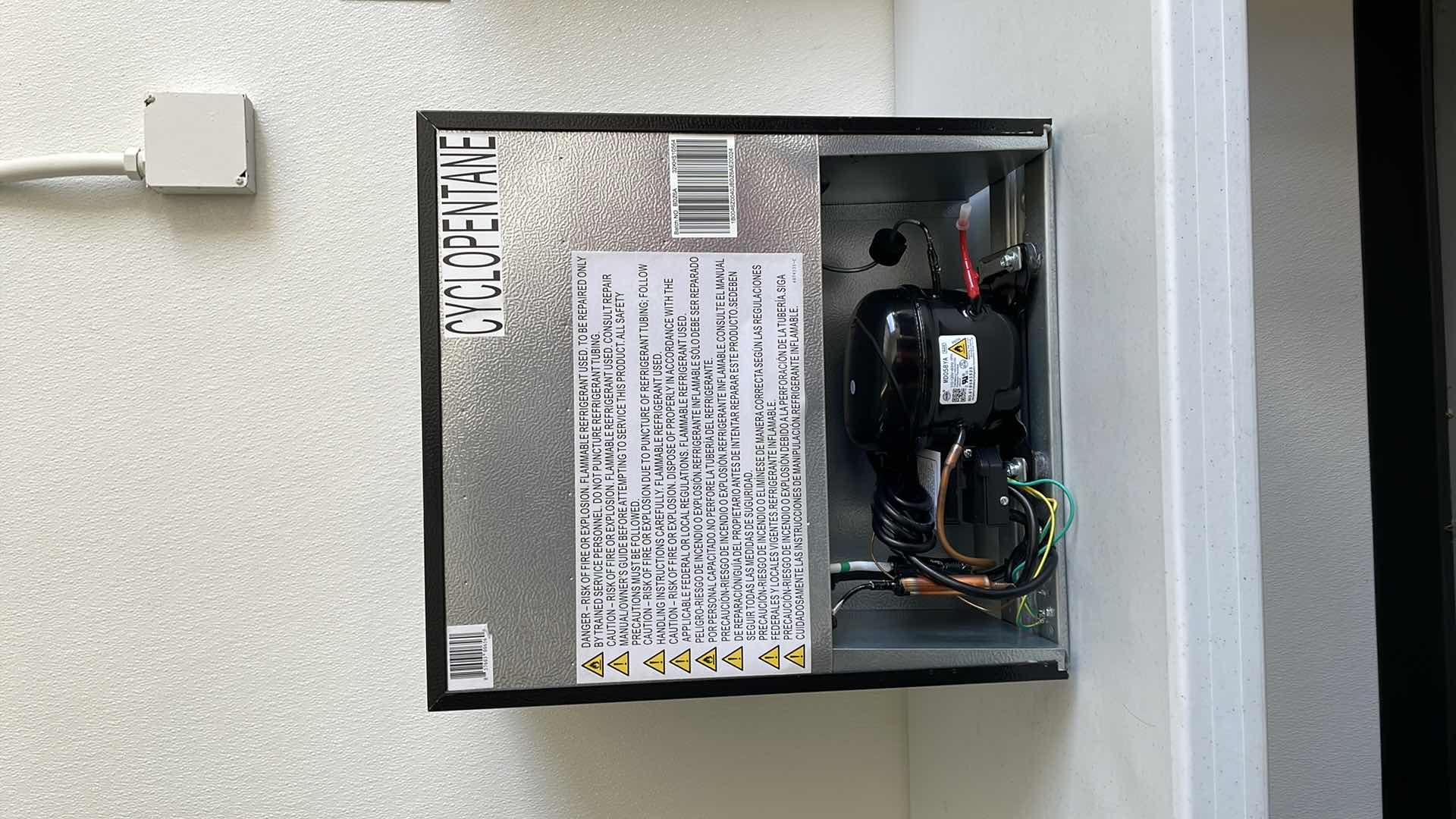 Photo 5 of HI SENSE MINI FRIDGE 17”x 18”x H20”