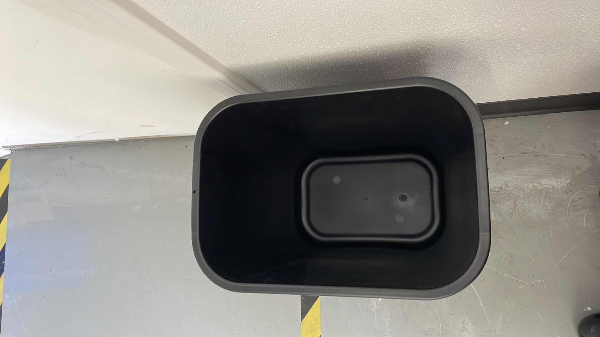 Photo 1 of 5 , BLACK TRASH CANS 7 GALLON