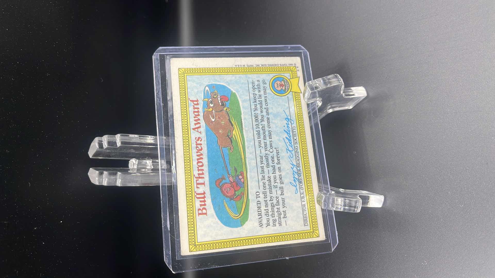 Photo 1 of 1985 GARBAGE PAIL KIDS “LOONEY LENNY” CARD