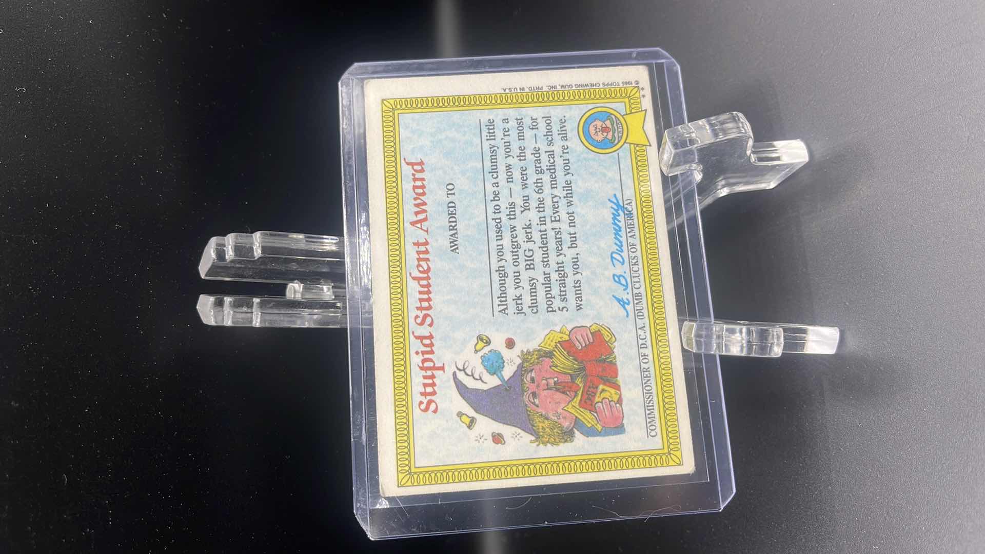 Photo 1 of 1985 GARBAGE PAIL KIDS “JAY DECAY” CARD