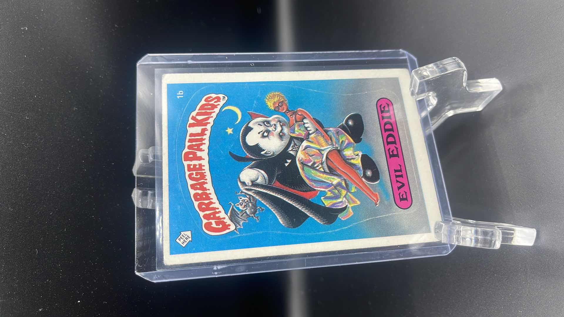 Photo 1 of 1985 GARBAGE PAIL KIDS “EVIL EDDIE” CARD