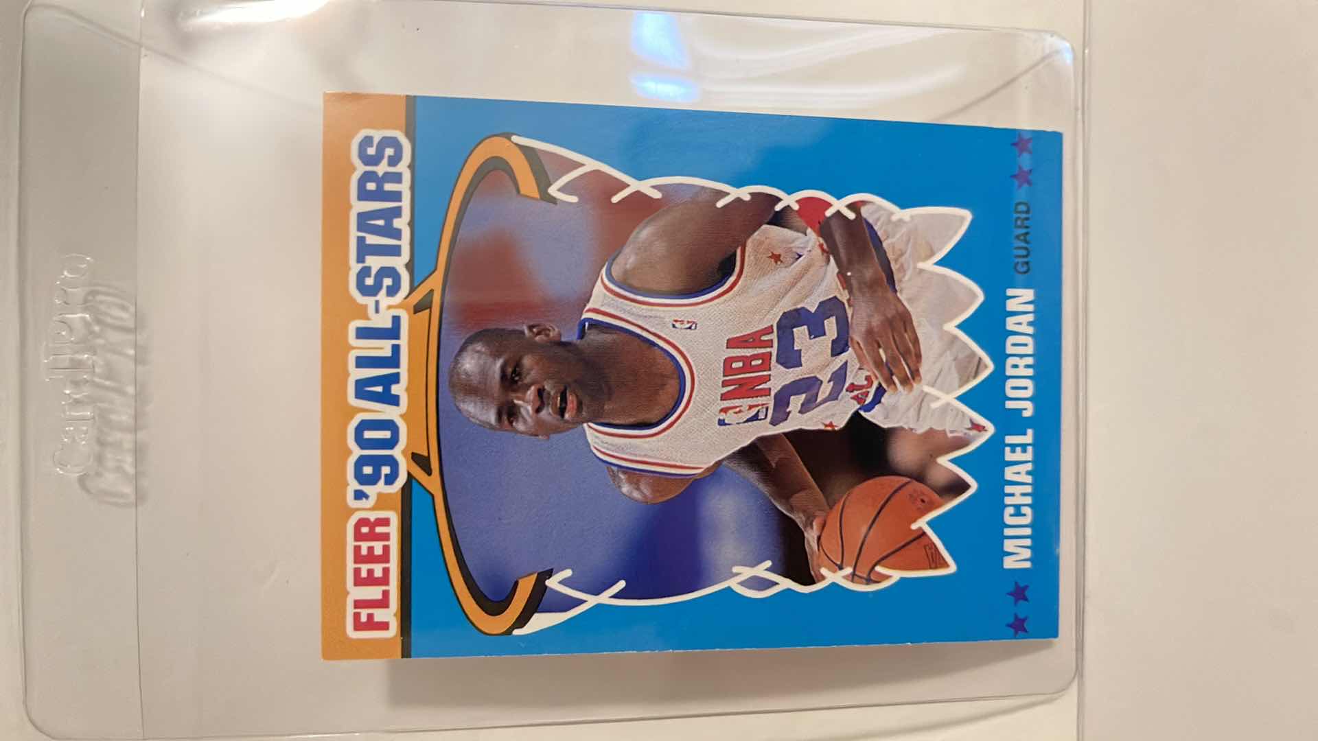 Photo 1 of 1990 MICHAEL JORDAN FLEER CARD 5