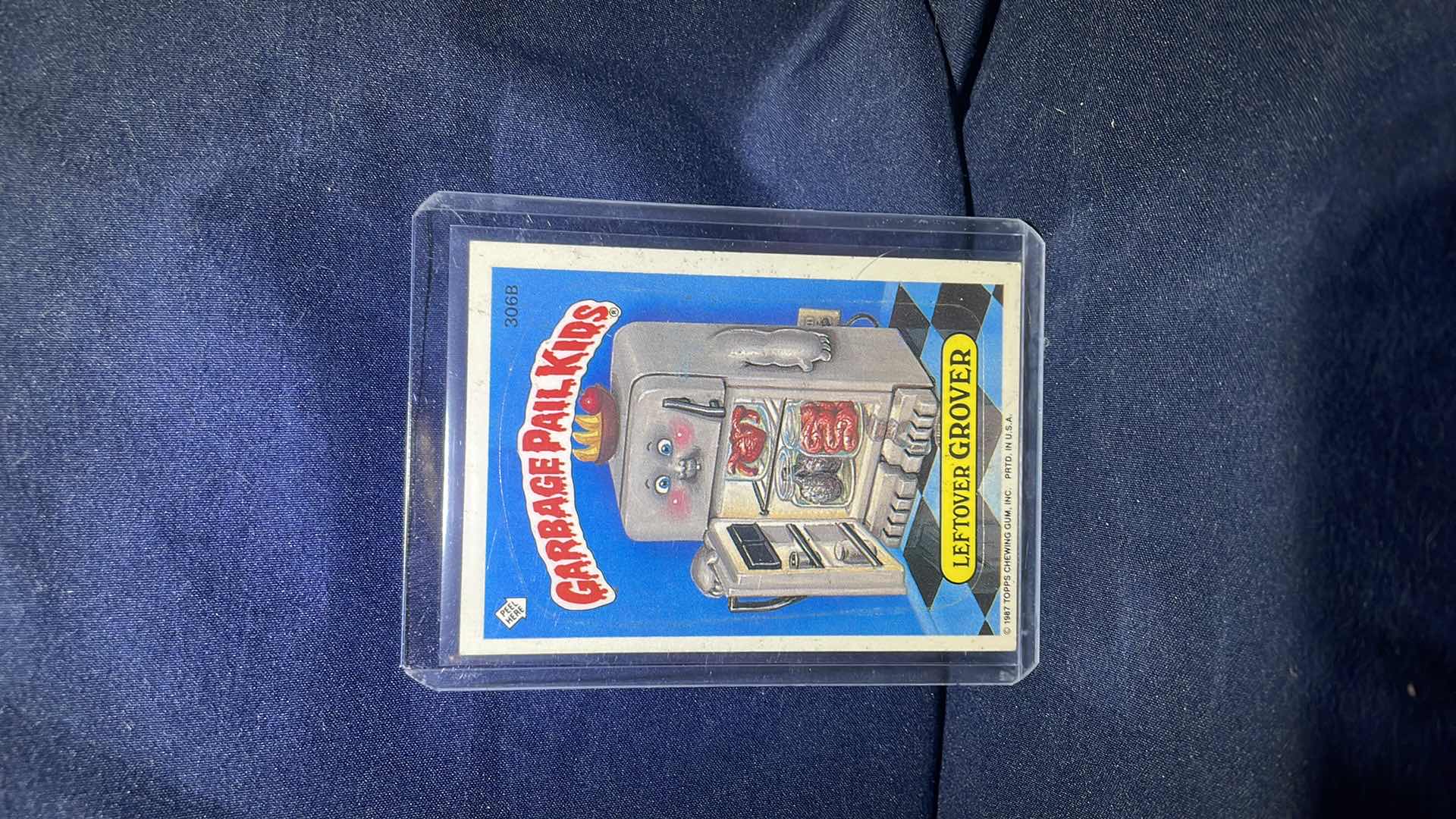 Photo 3 of 1986 TOPPS GARBAGE PAIL KIDS LEFTOVER GROVER CARD 306B