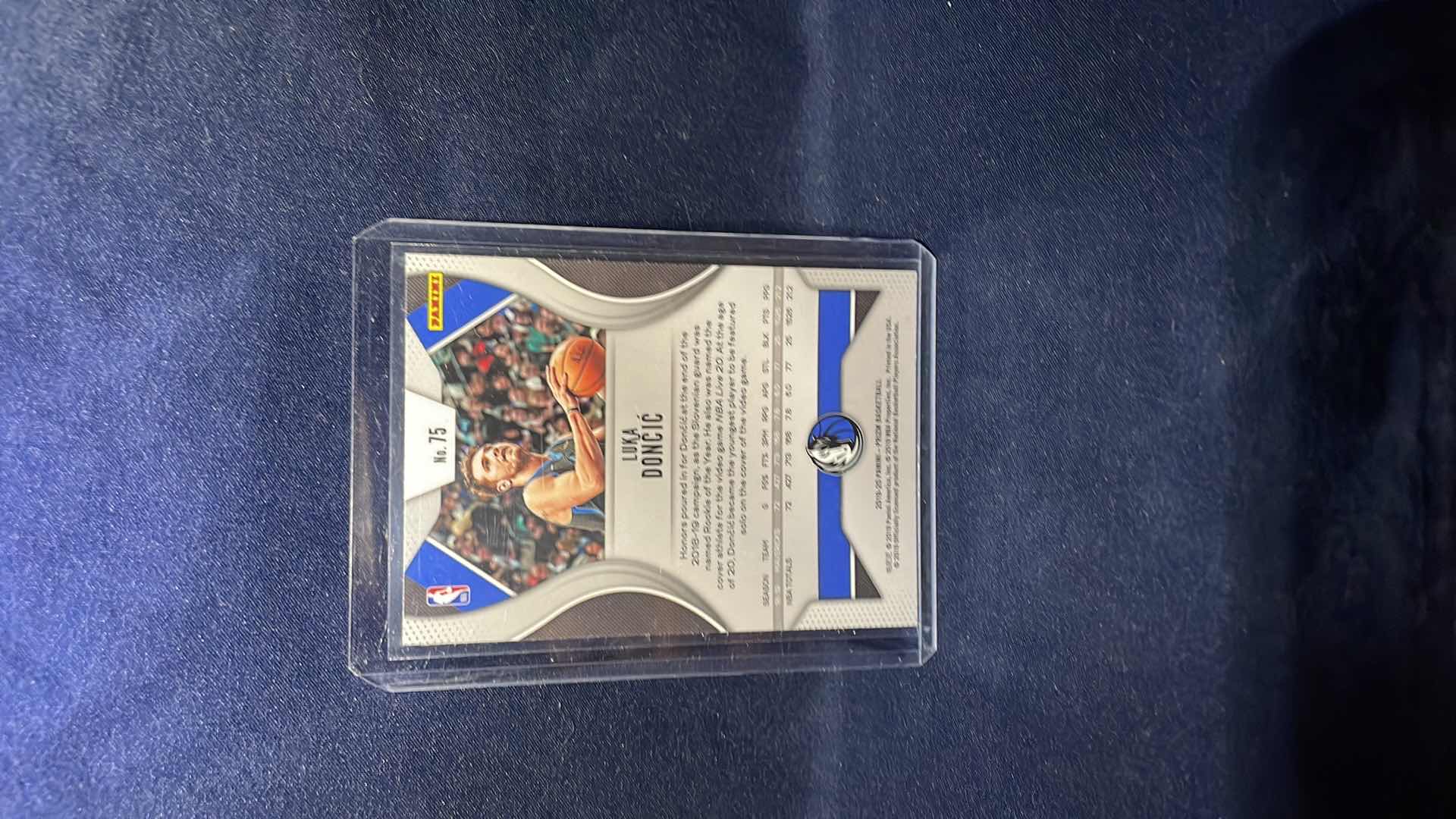 Photo 1 of 2019 PANINI PRIZM LUKA DONCIC SILVER CARD 75