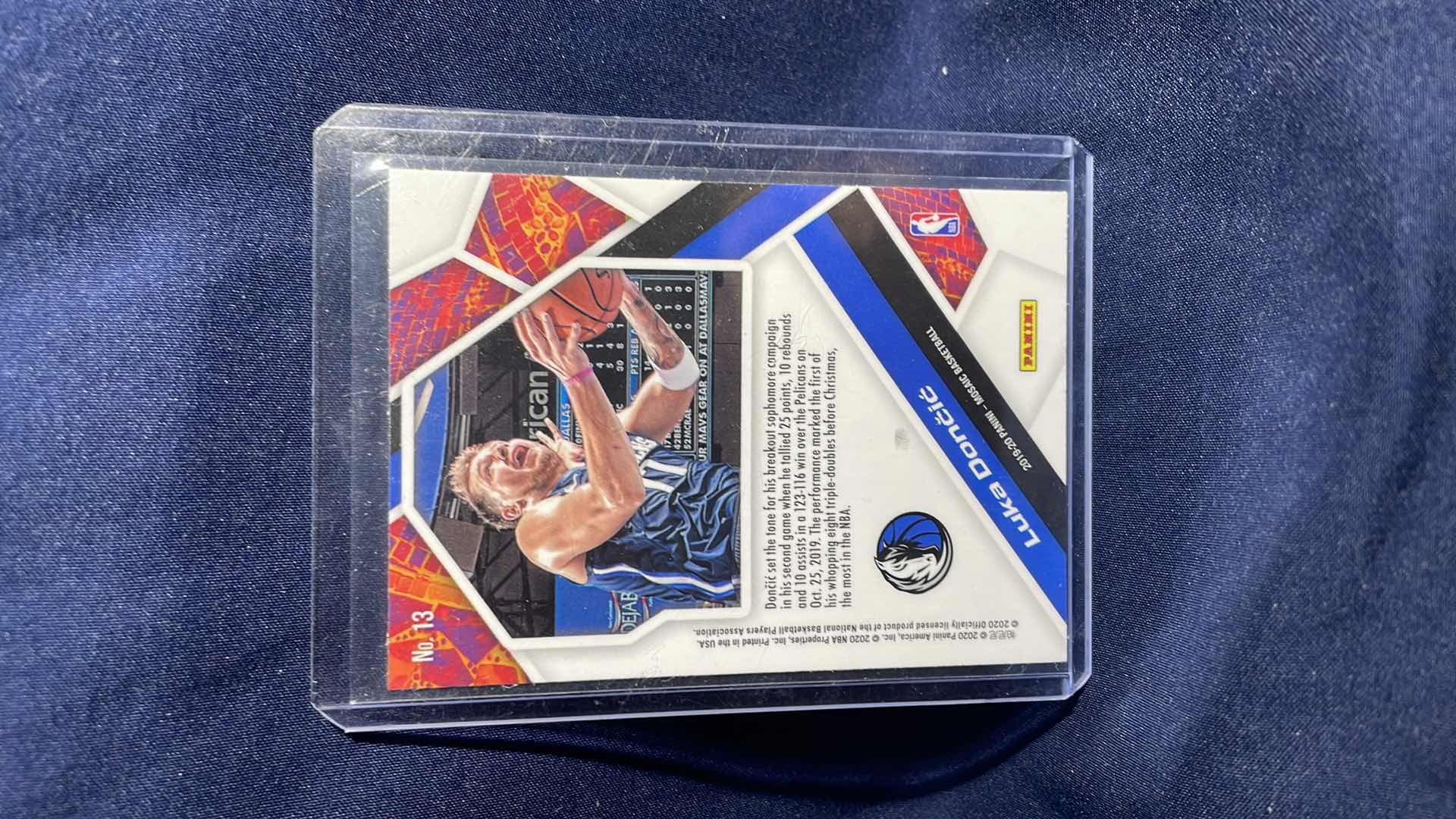 Photo 1 of 2019 PANINI LUKA DONCIC MOSAIC CARD 13