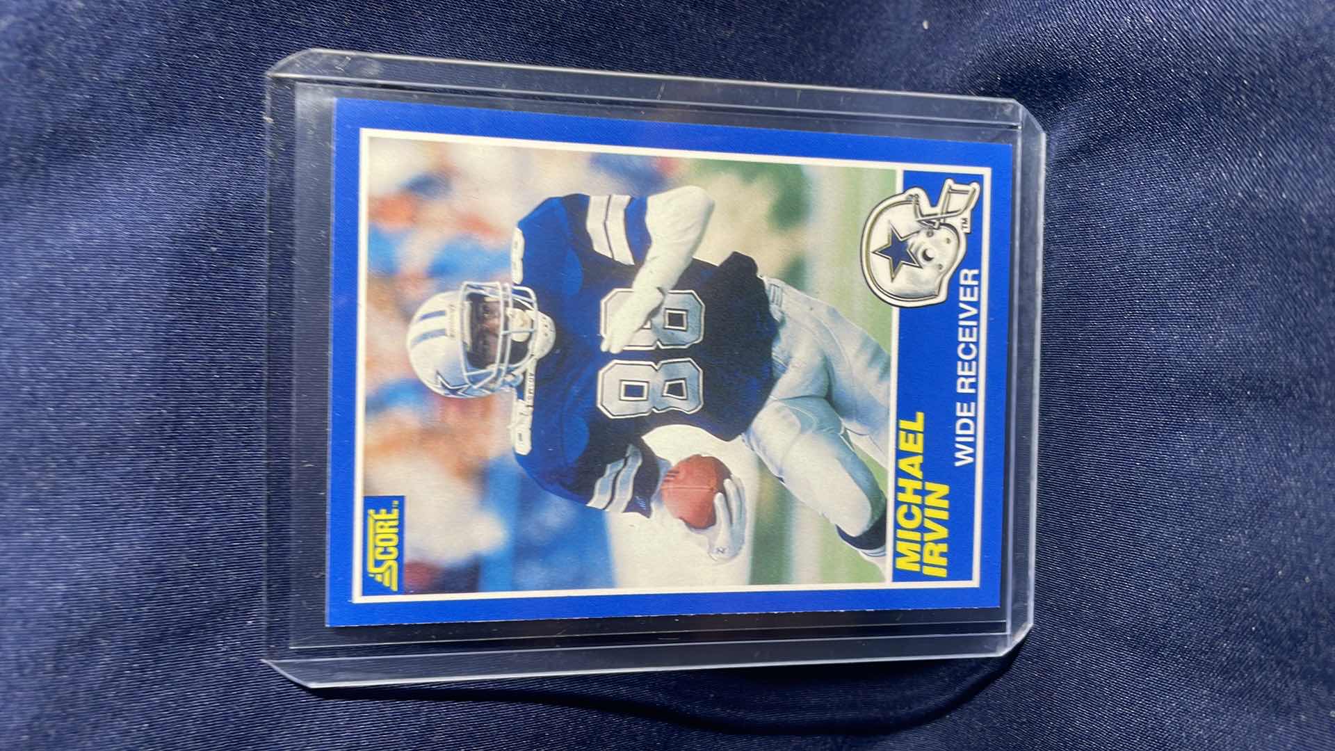 Photo 1 of 1989 SCORE MICHAEL IRVIN ROOKIE CARD 18