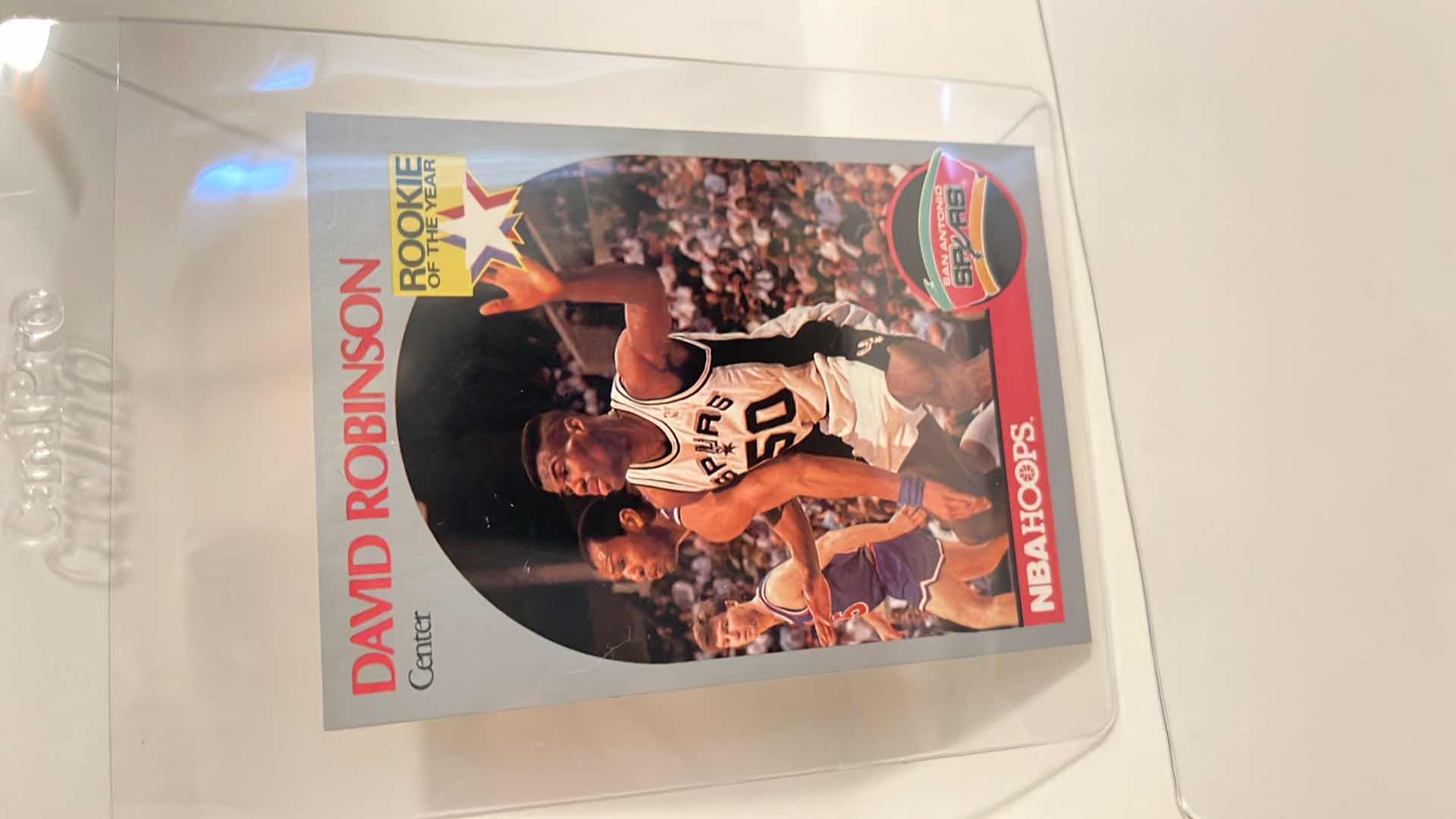 Photo 1 of 1990 DAVID ROBINSON NBA HOOPS ROOKIE CARD 270