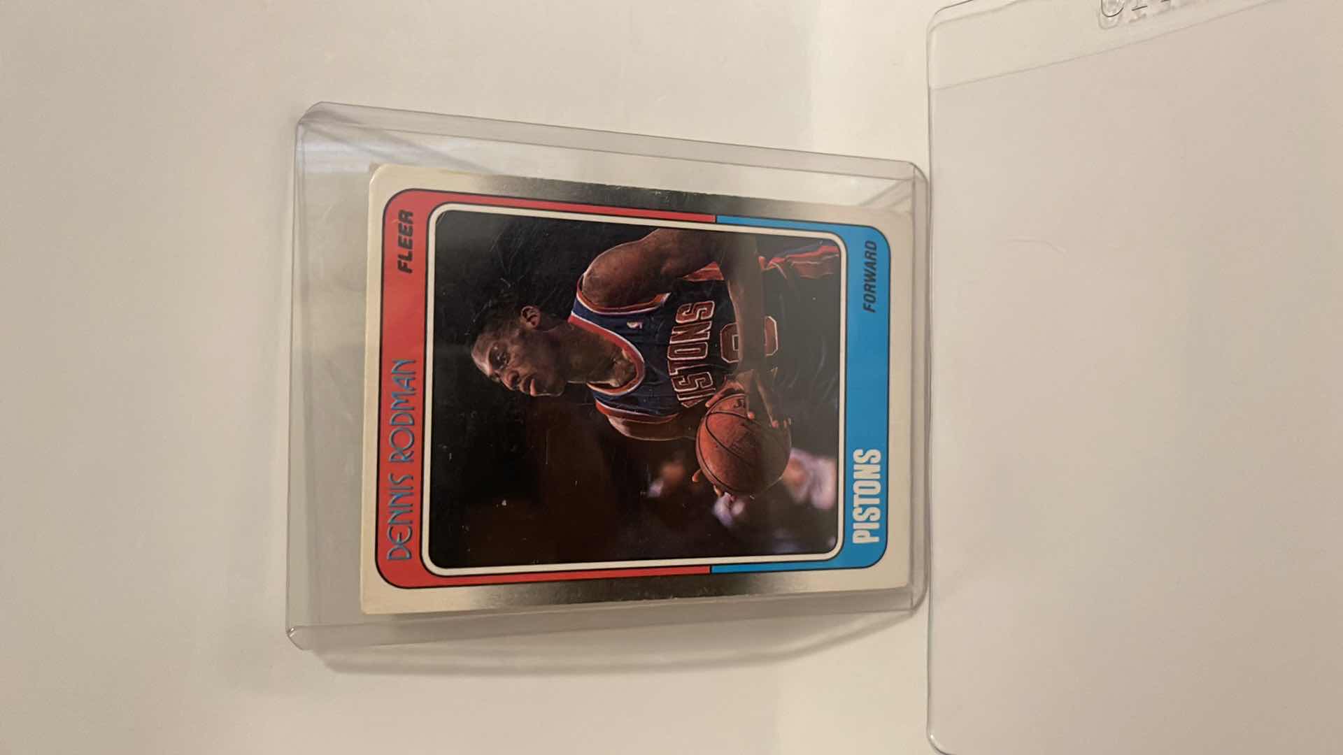 Photo 1 of 1988 DENNIS RODMAN FLEER ROOKIE CARD 43