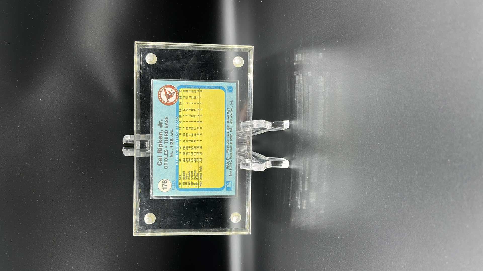 Photo 1 of 1982 CAL RIPKEN JR FLEER ROOKIE CARD 176