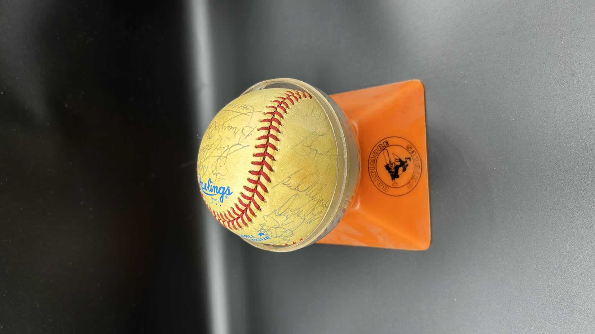 Photo 2 of VINTAGE  ANGELS AUTOGRAPHED BASEBALL
