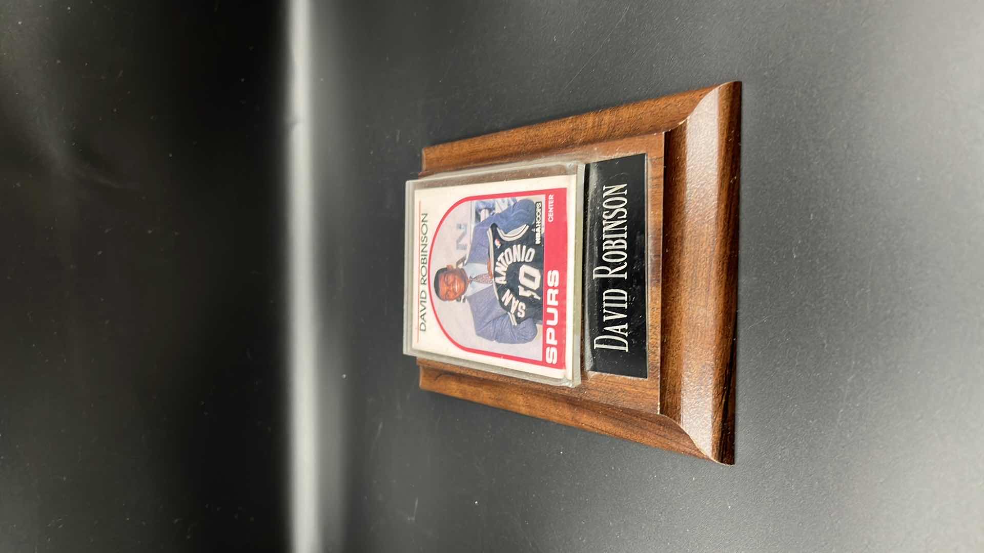 Photo 3 of 1989 DAVID ROBINSON NBA HOOPS ROOKIE CARD PLAQUE