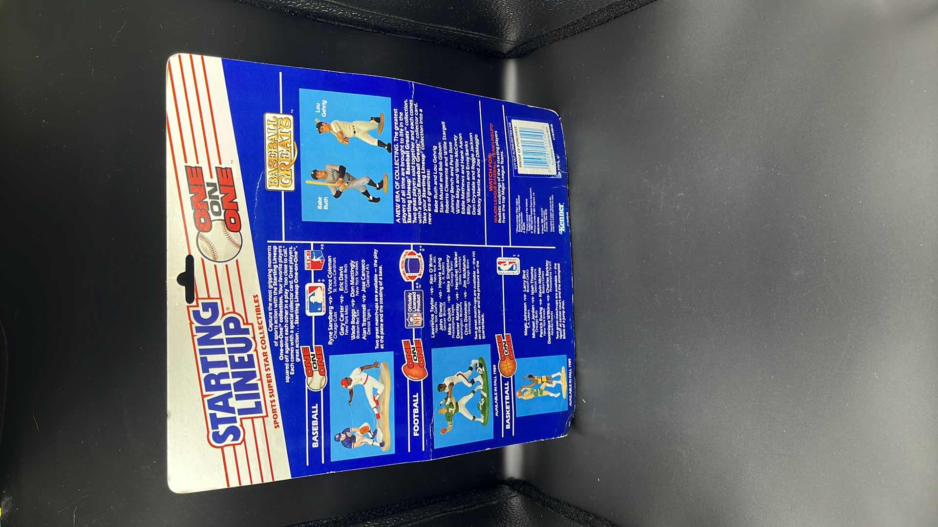 Photo 1 of RYNE SANDBERG AUTOGRAPHED ONE ON ONE STARTING LINEUP FIGURINE