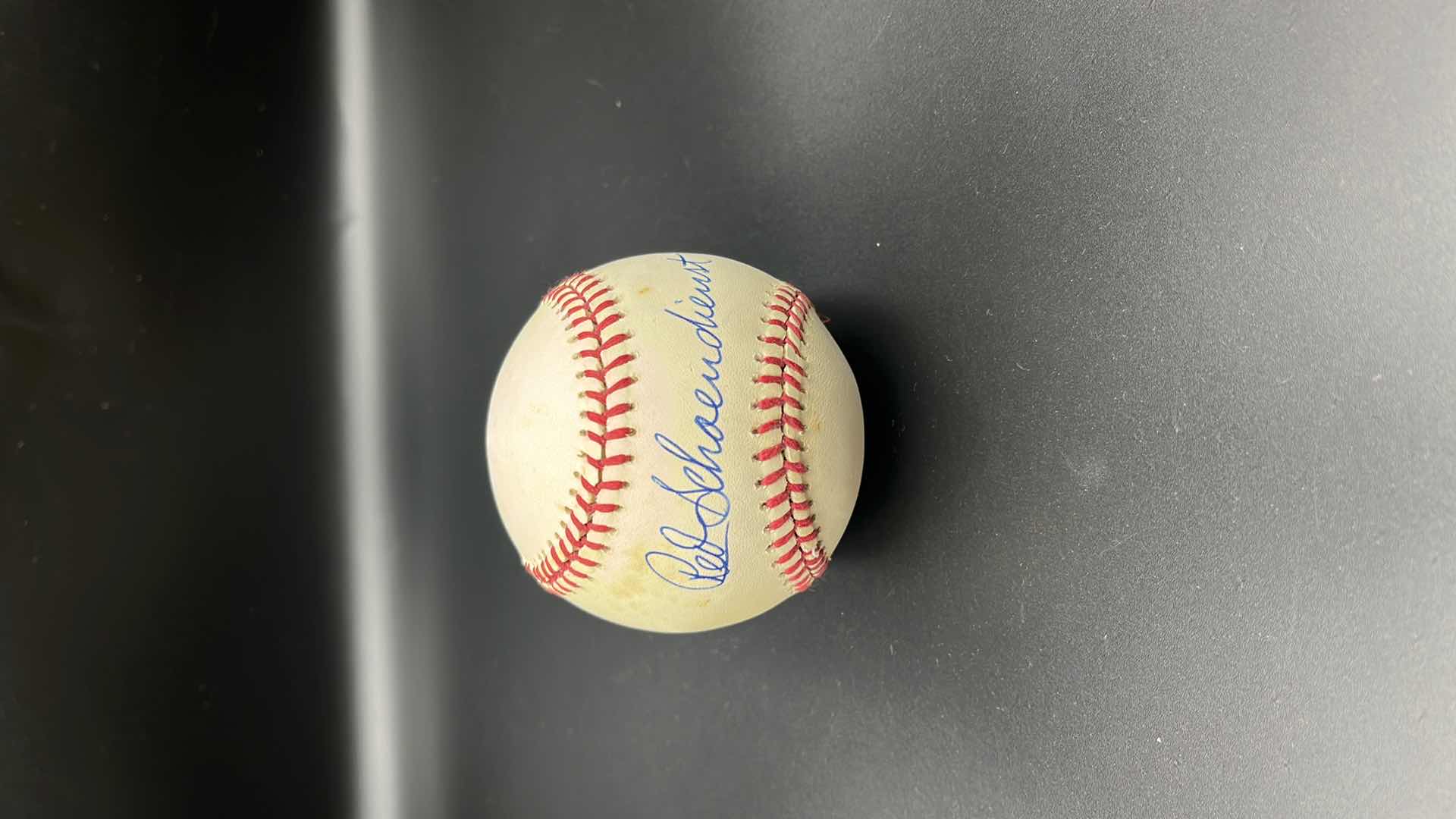 Photo 1 of RED SCHOENDIENST AUTOGRAPHED BASEBALL HOF