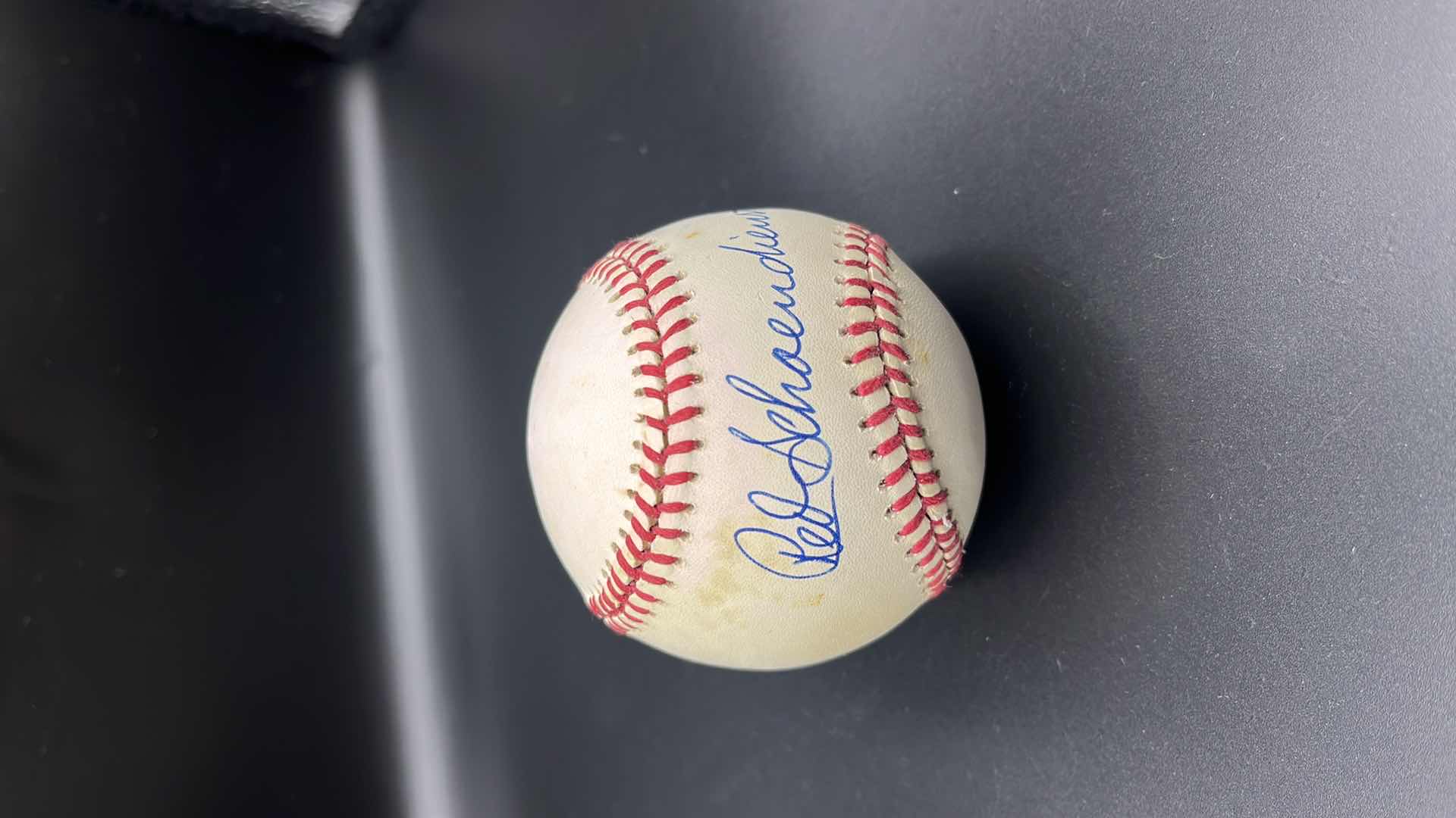 Photo 1 of RED SCHOENDIENST AUTOGRAPHED BASEBALL HOF