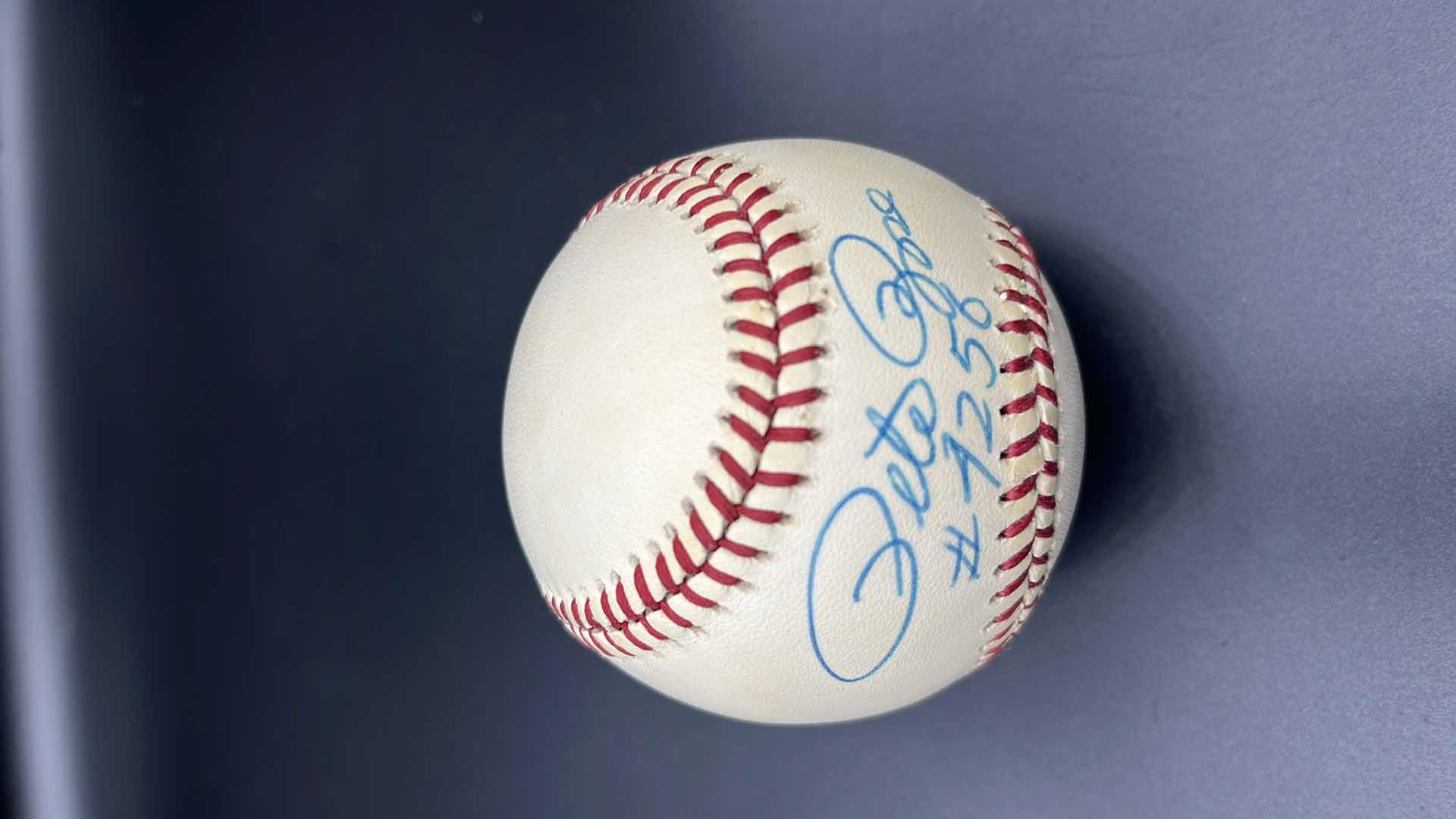 Photo 1 of PETE ROSE AUTOGRAPHED BASEBALL