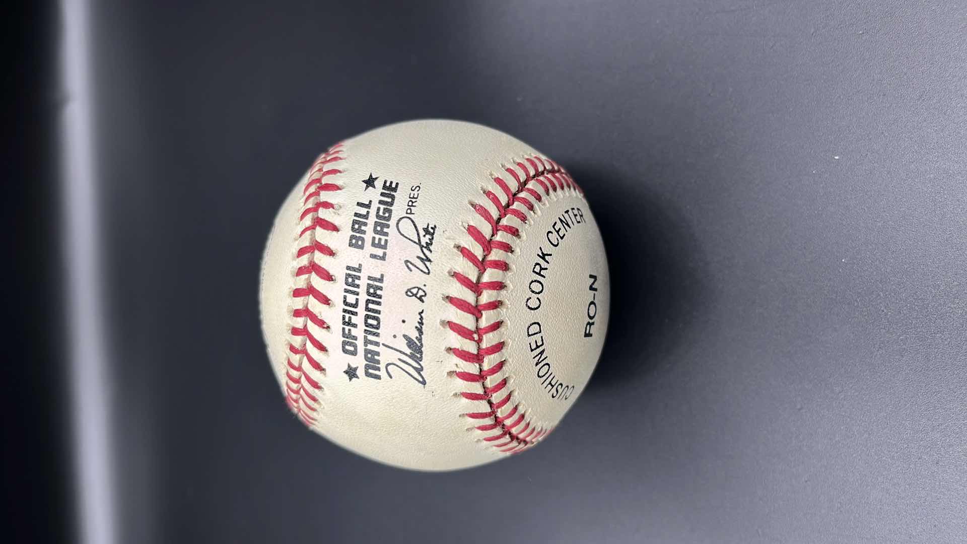 Photo 1 of AUTOGRAPHED RAWLINGS BASEBALL BY JUAN MARICHAL SAN FRANCISCO GIANTS